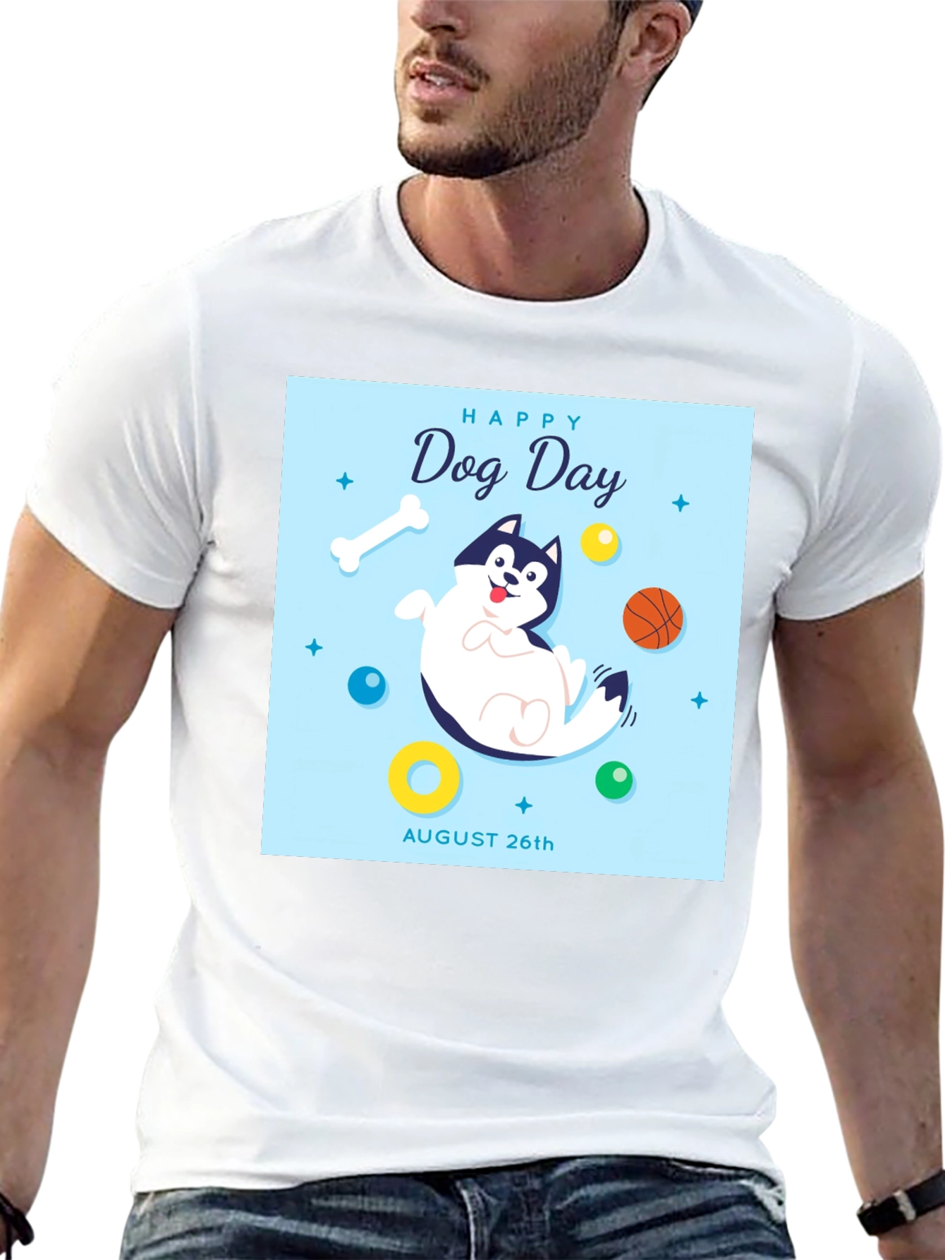 Happy Dog Day T-Shirt - August 26th