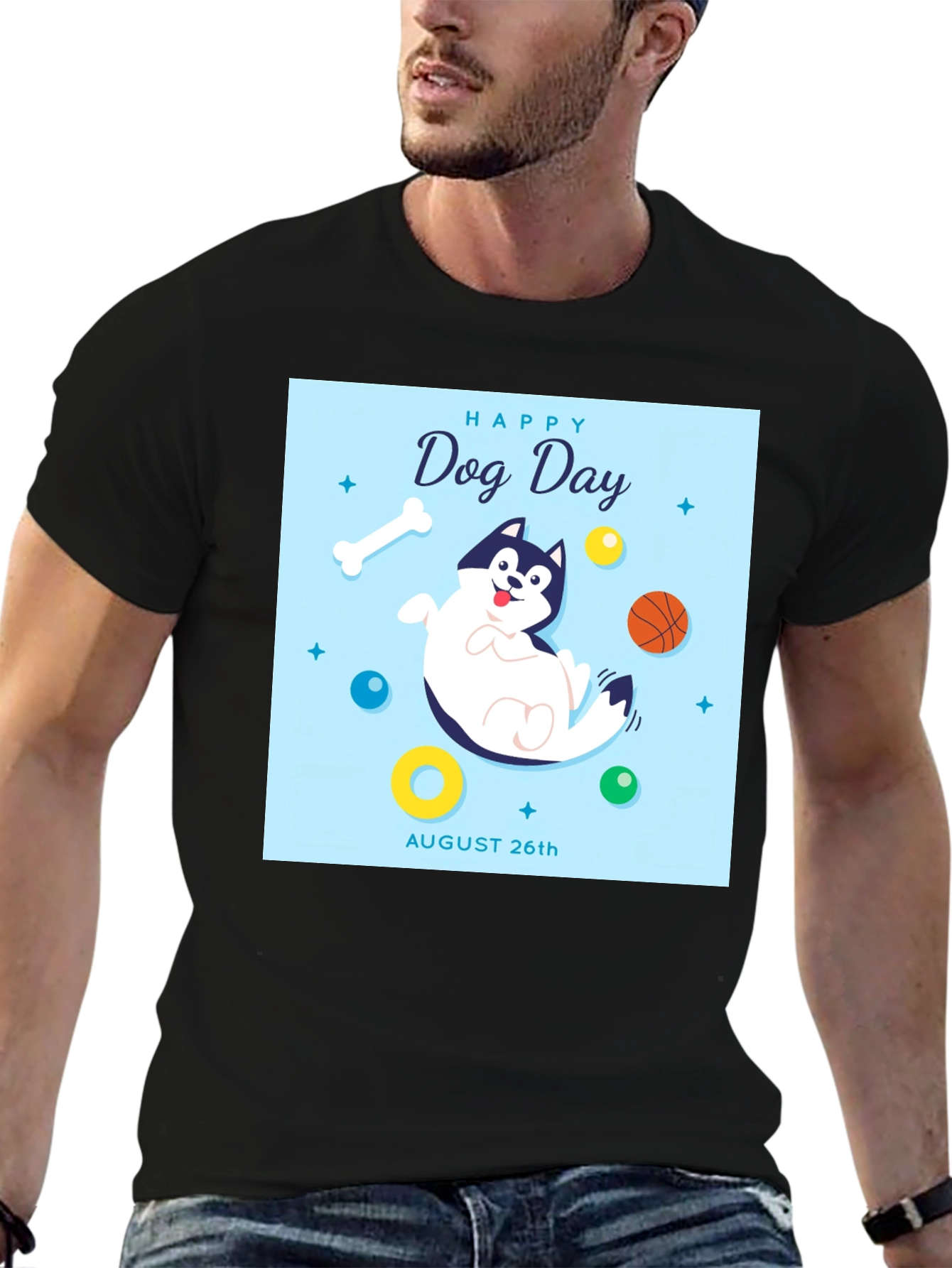 Happy Dog Day T-Shirt - August 26th