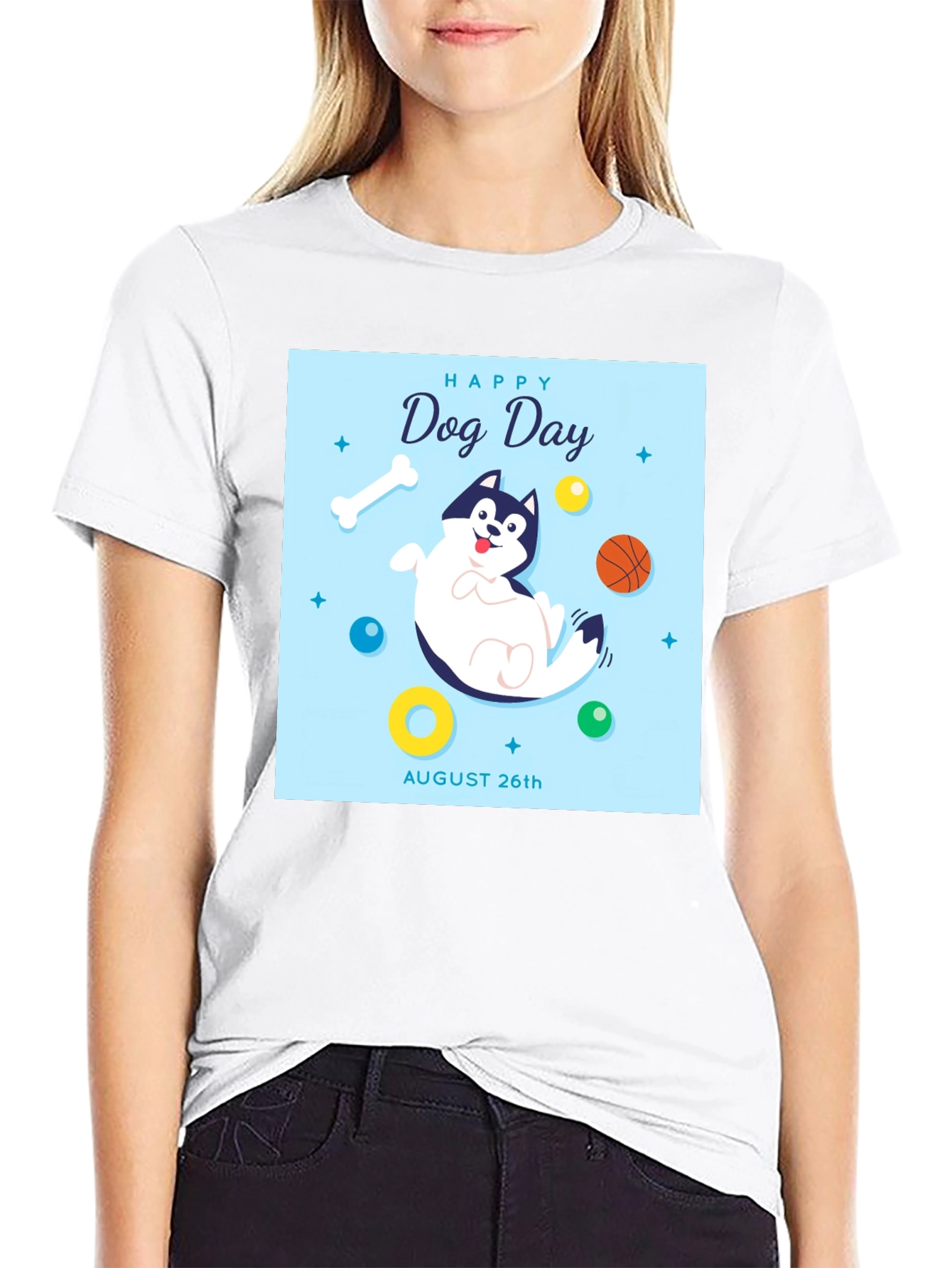 Happy Dog Day T-Shirt - August 26th