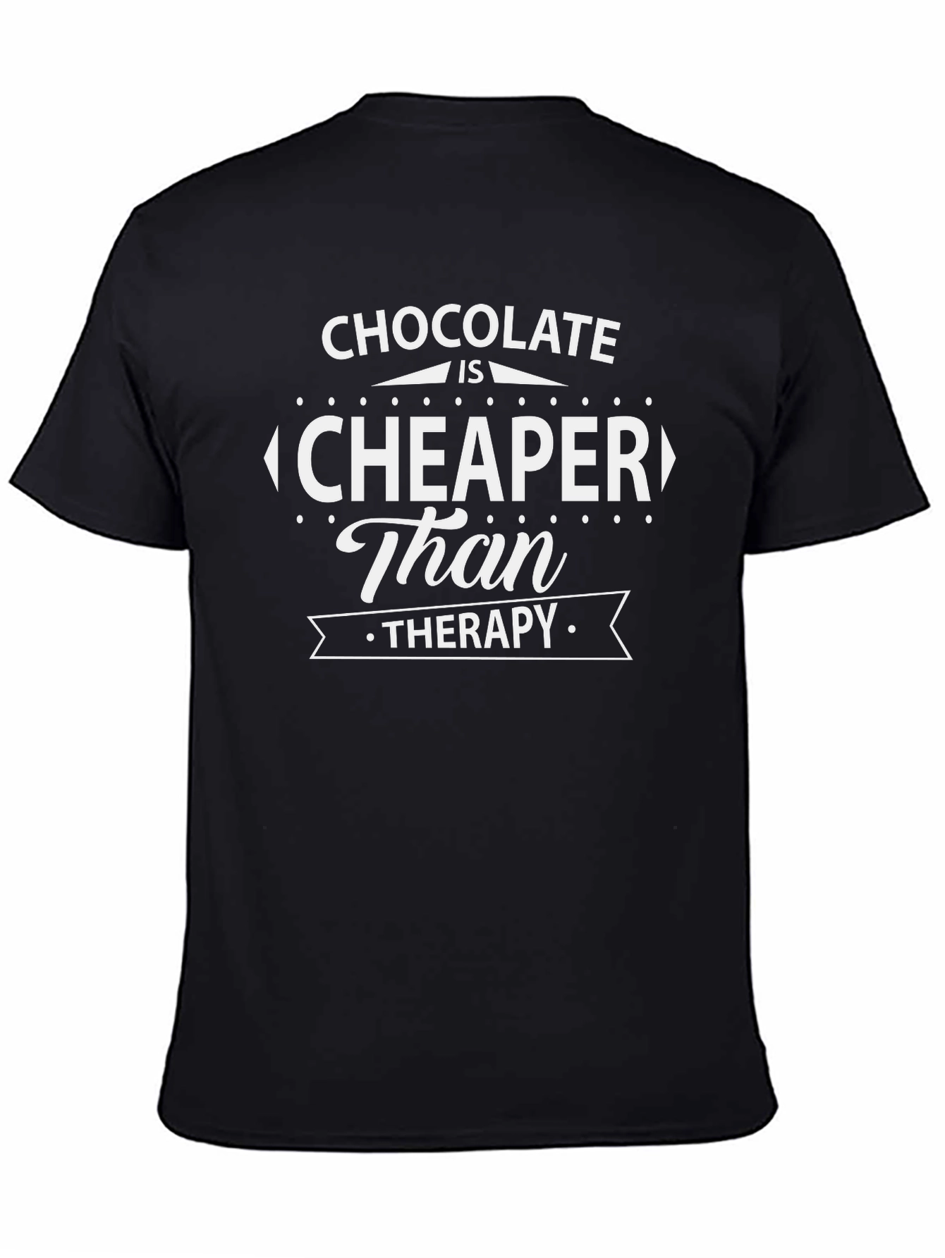 Chocolate Therapy T-Shirt - Funny Graphic Tee