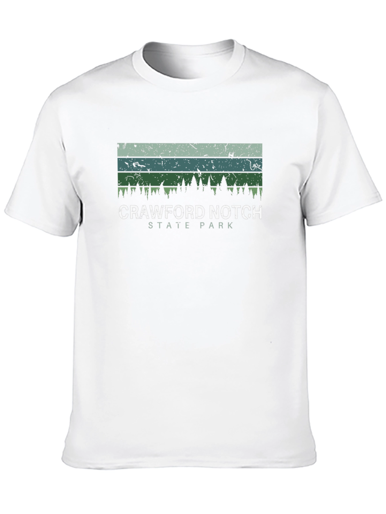 Crawford Notch State Park Black Graphic Tee