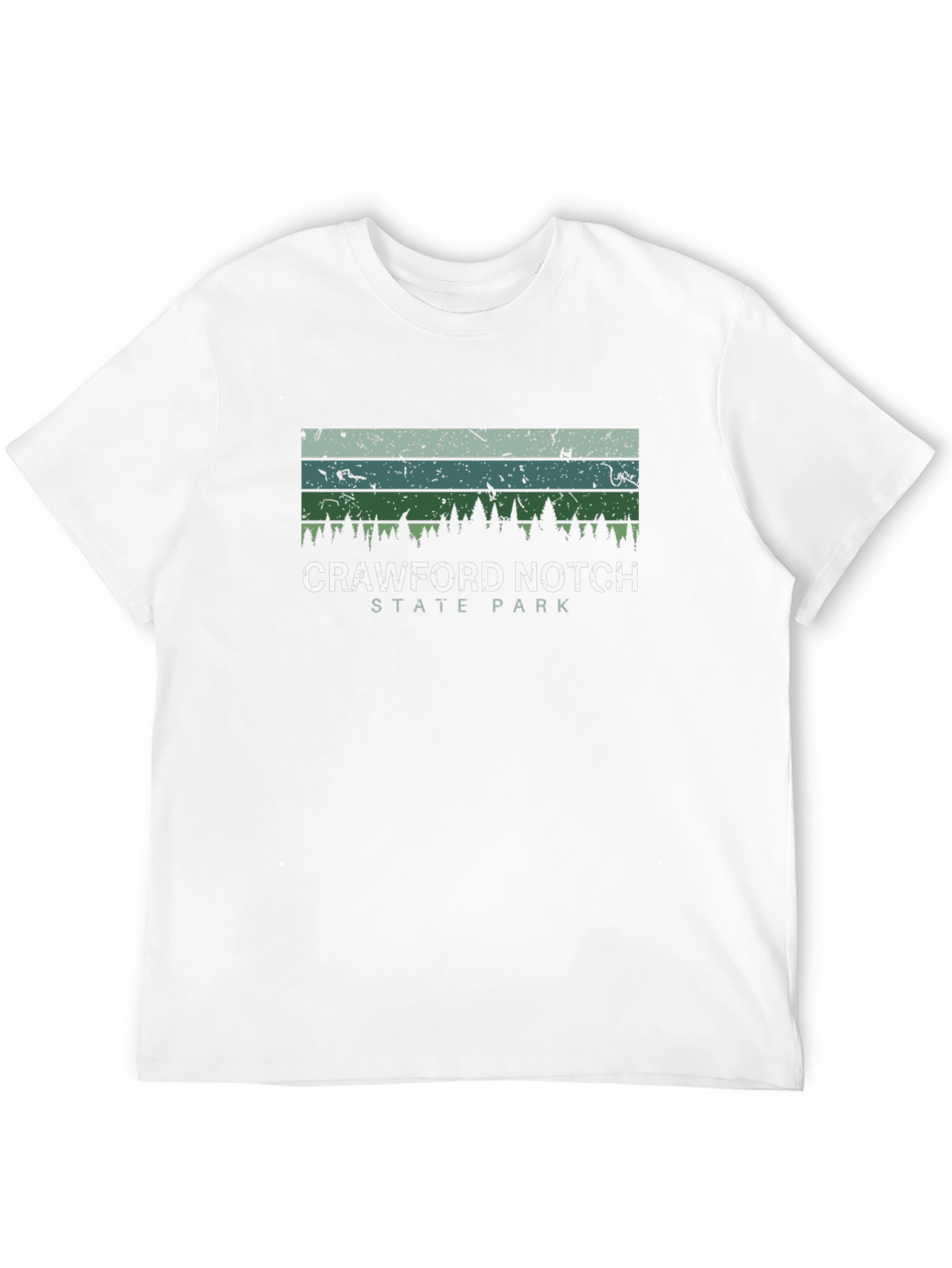 Crawford Notch State Park Black Graphic Tee