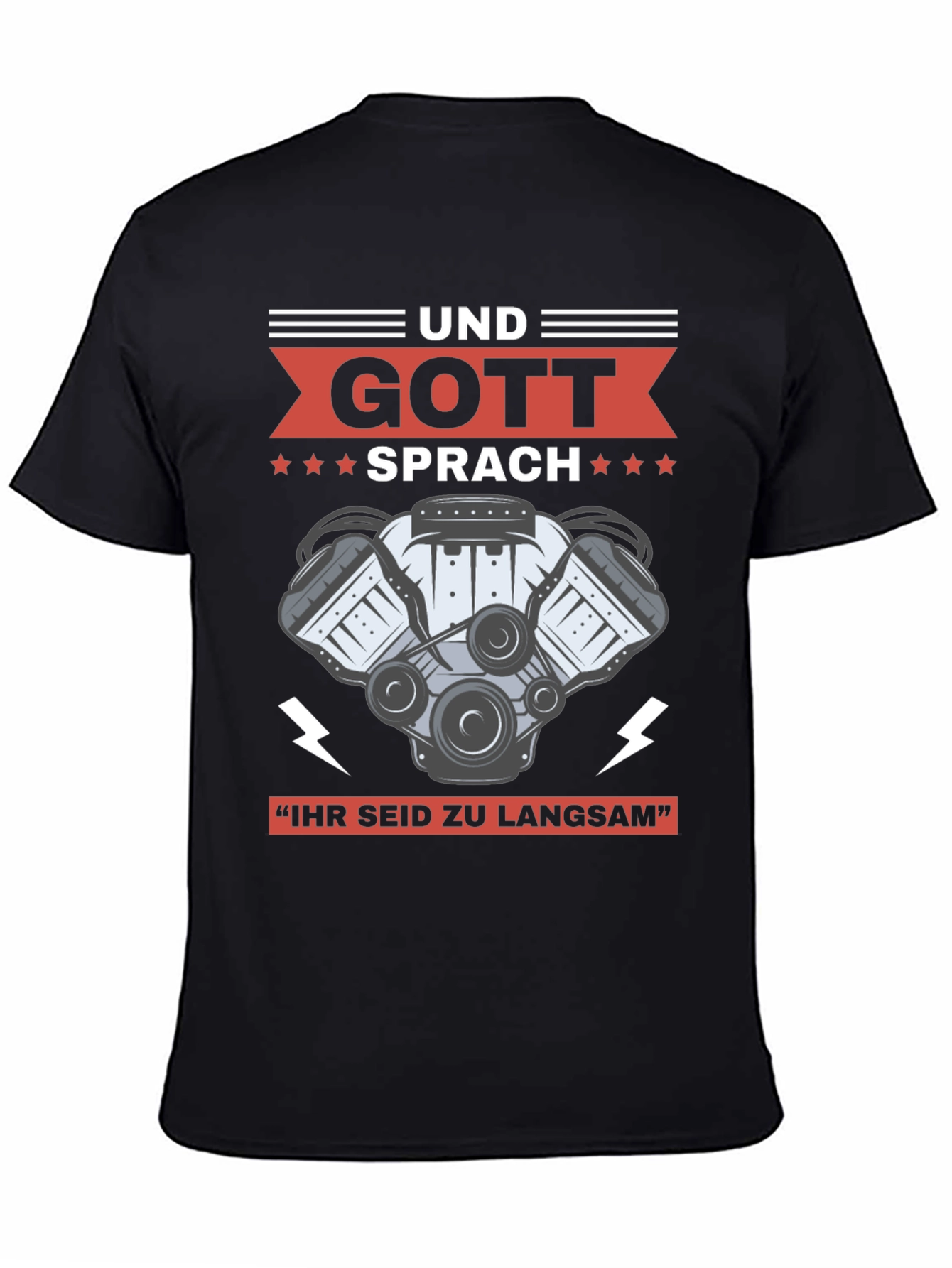 God Spoke Engine T-Shirt