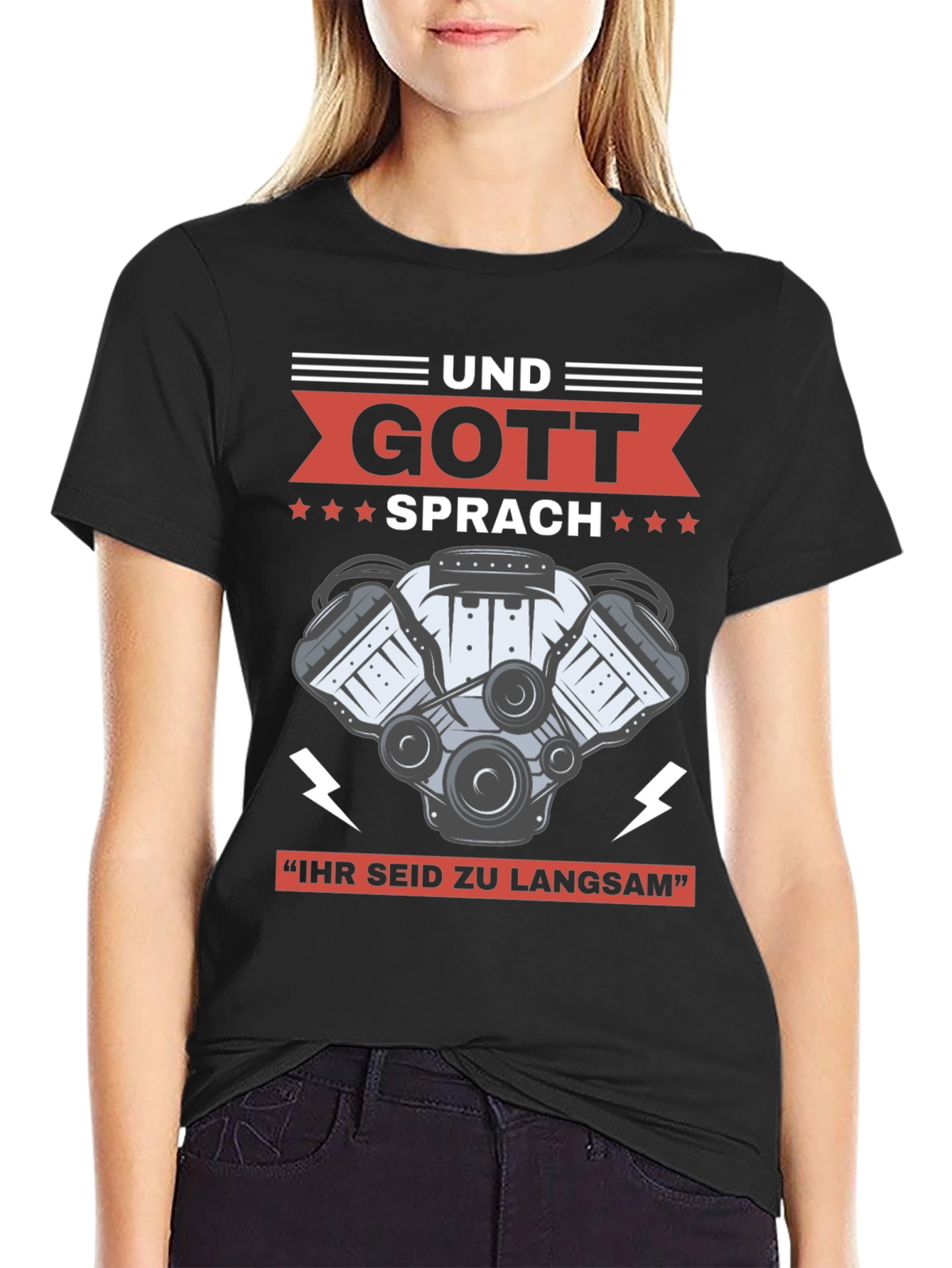 God Spoke Engine T-Shirt