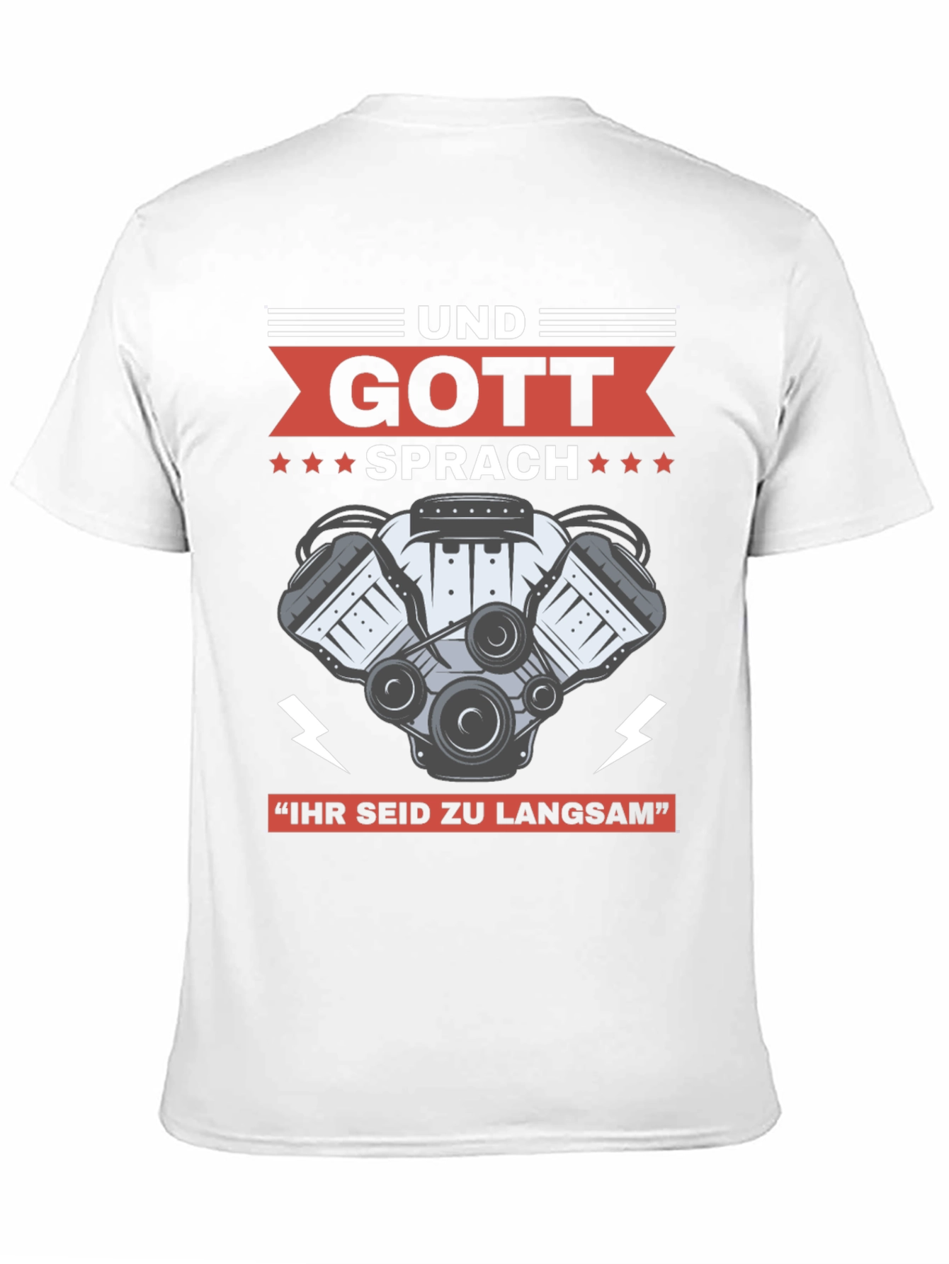 God Spoke Engine T-Shirt