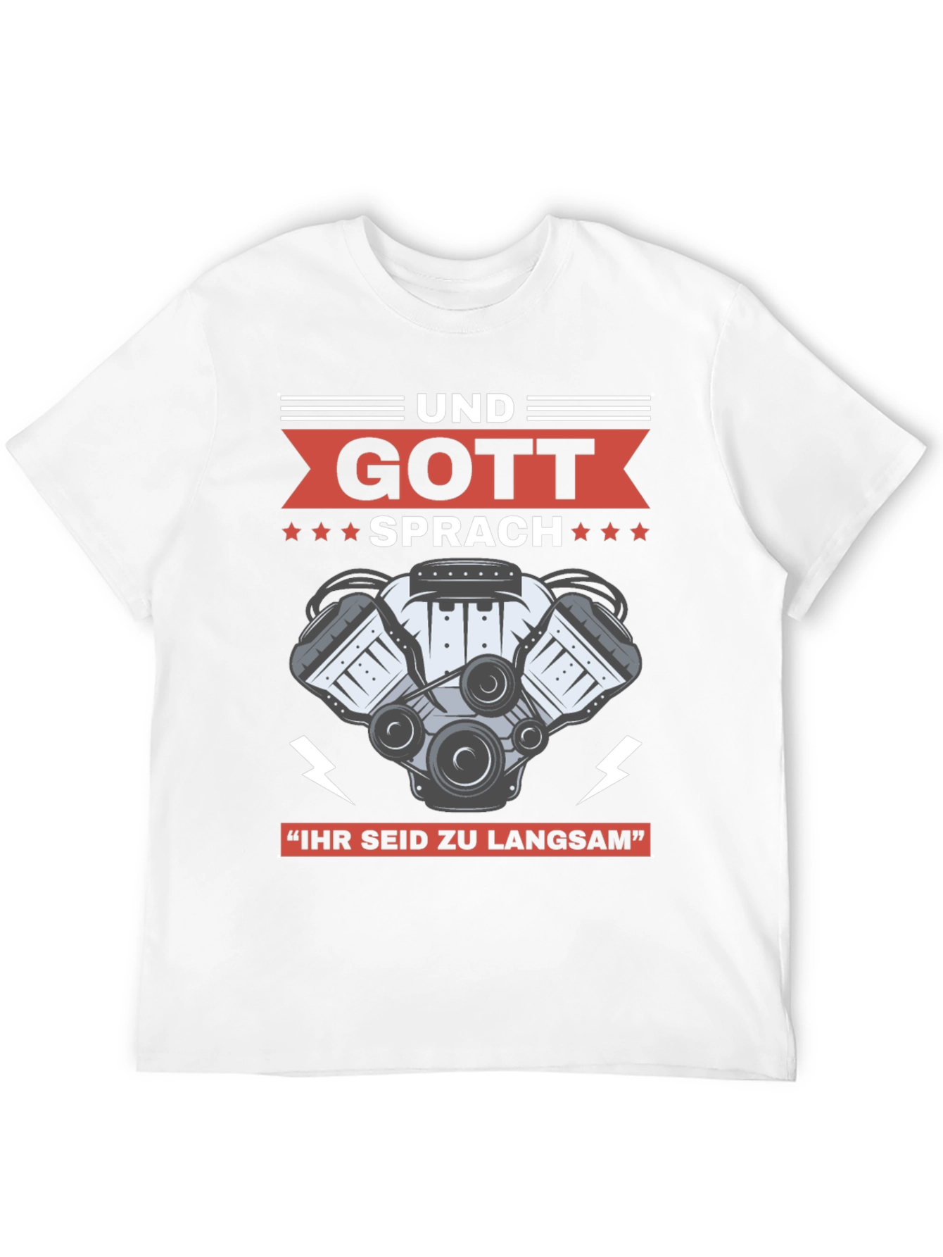 God Spoke Engine T-Shirt