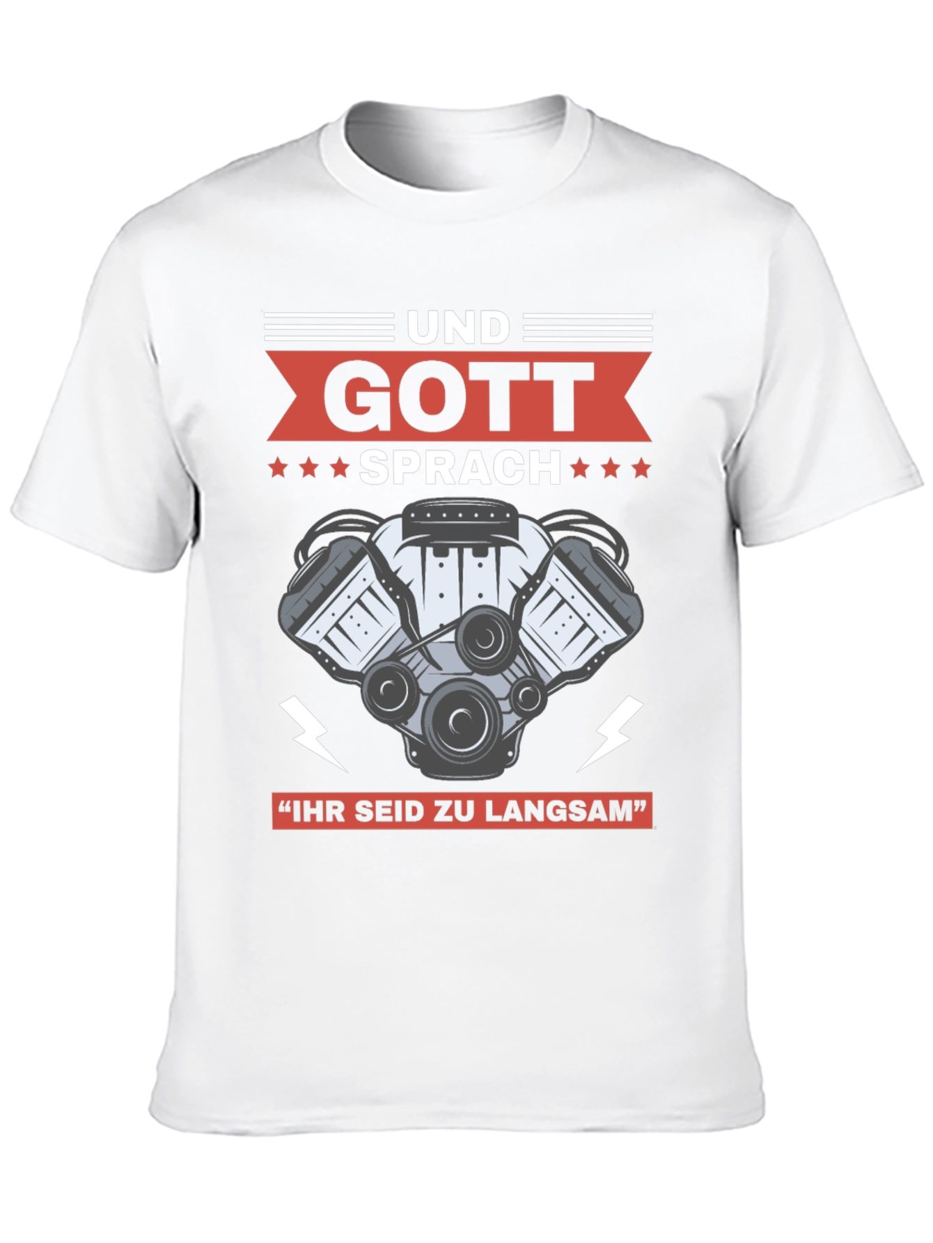 God Spoke Engine T-Shirt