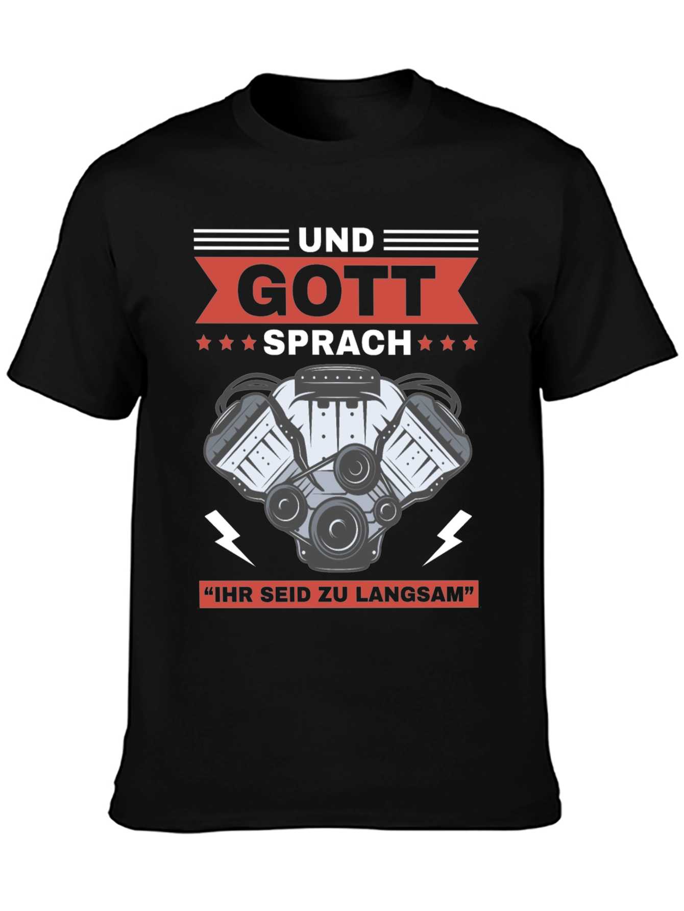 God Spoke Engine T-Shirt