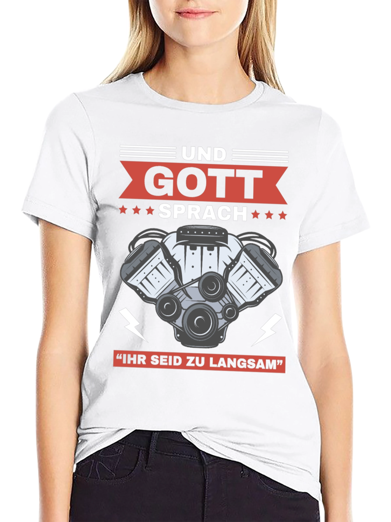 God Spoke Engine T-Shirt