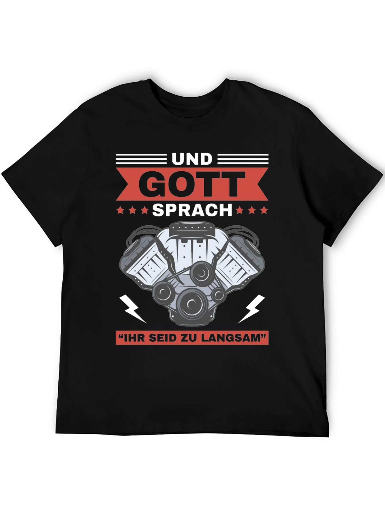 God Spoke Engine T-Shirt