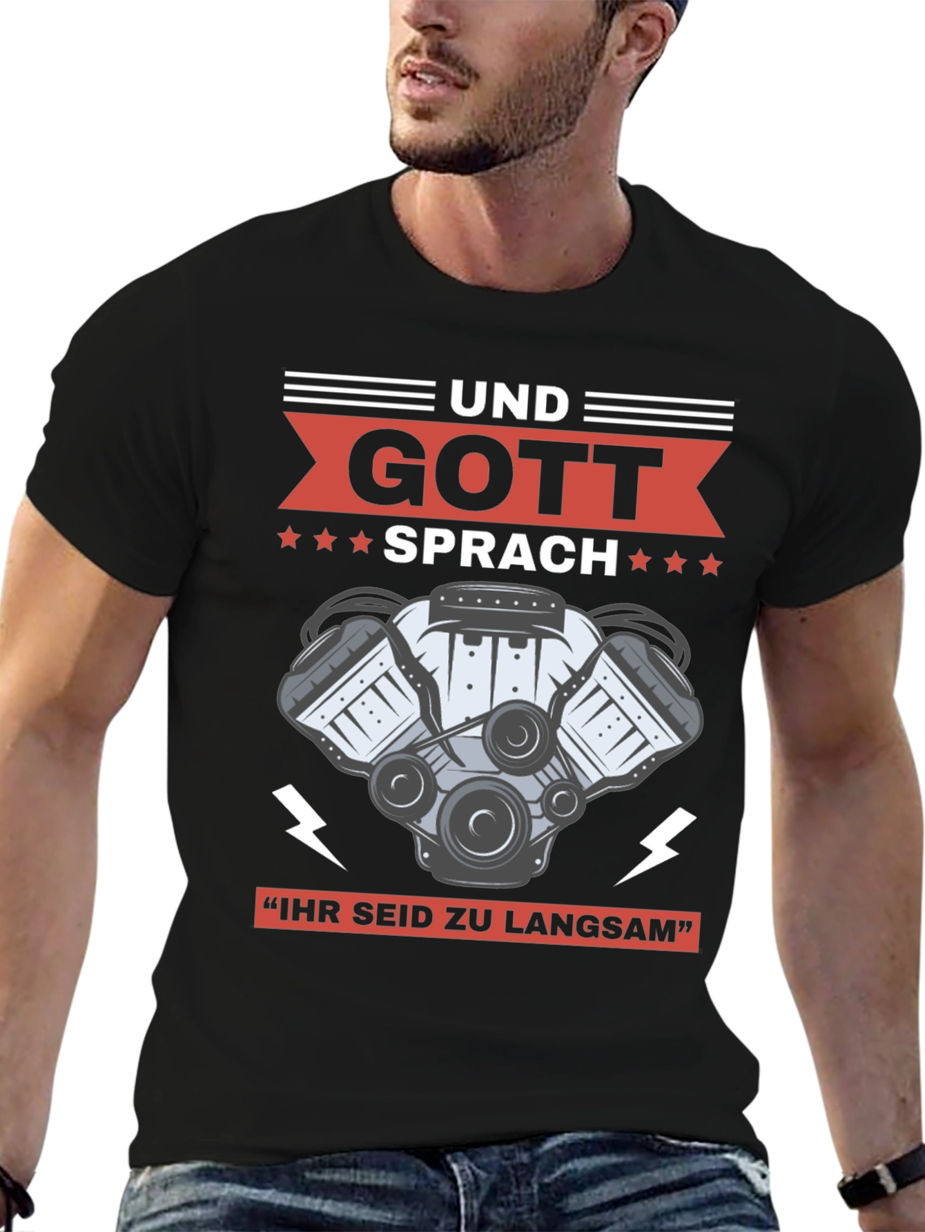 God Spoke Engine T-Shirt