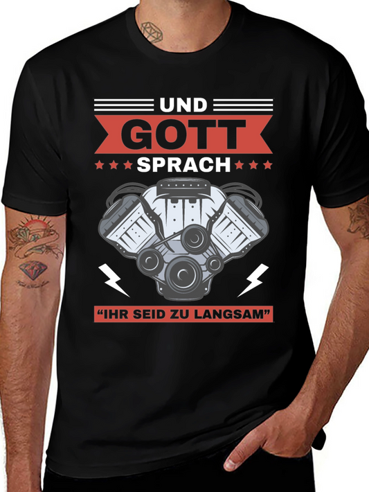 God Spoke Engine T-Shirt