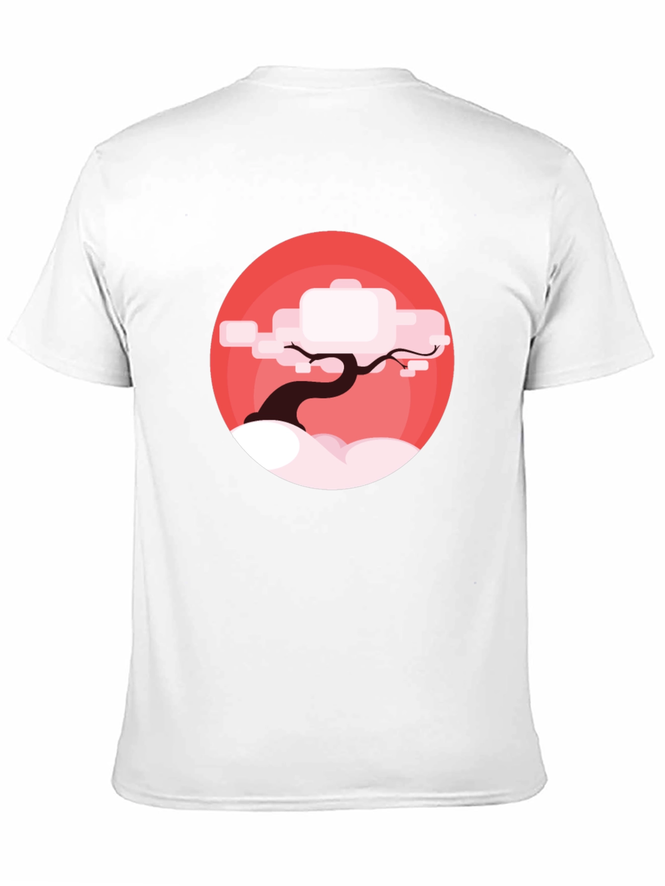 Zen Tree Graphic T-Shirt - Black