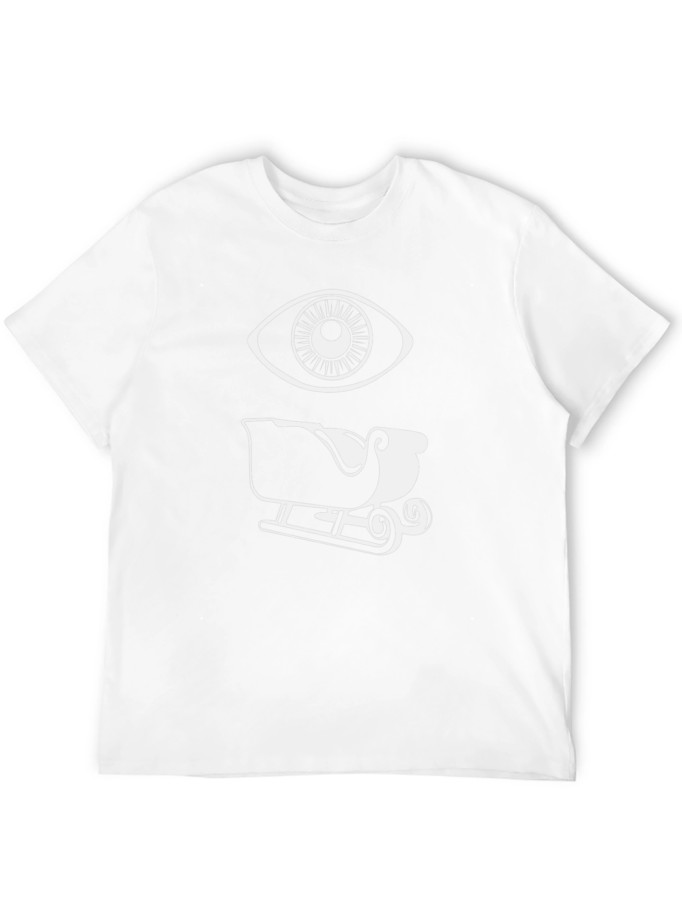 Eye See Sleigh Funny Graphic Tee