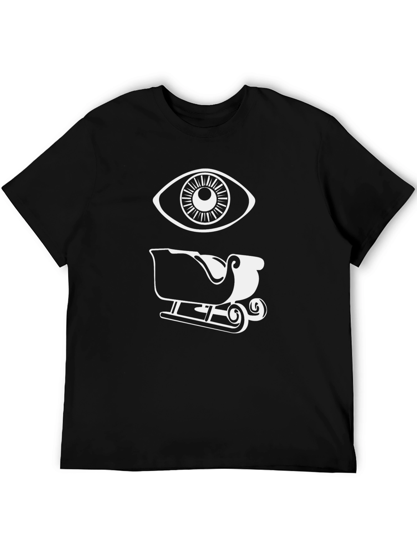 Eye See Sleigh Funny Graphic Tee