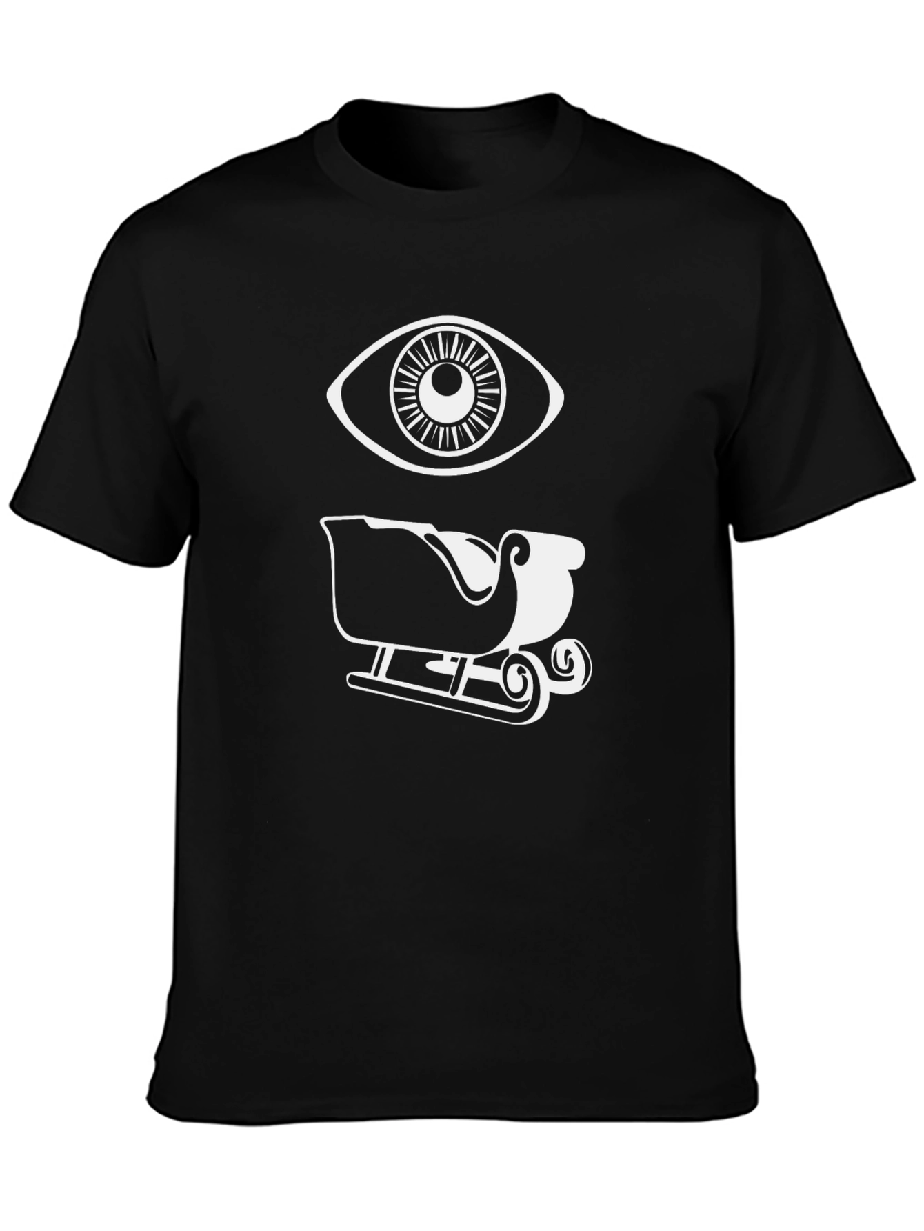 Eye See Sleigh Funny Graphic Tee
