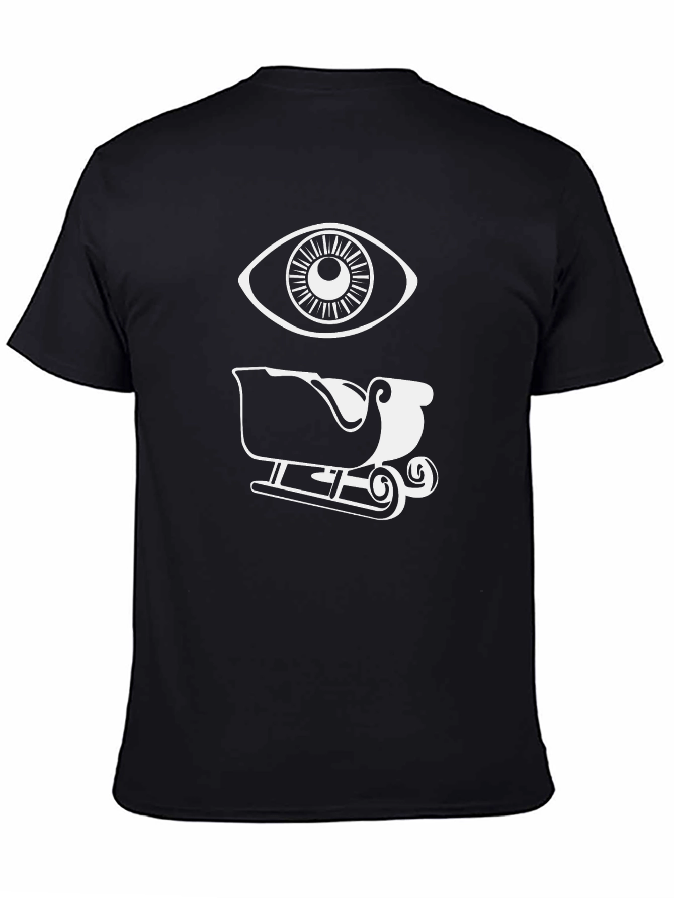 Eye See Sleigh Funny Graphic Tee