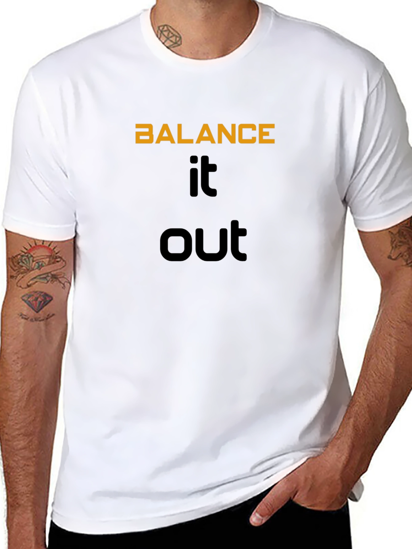 Balance It Out Graphic T-Shirt - Comfort Fit