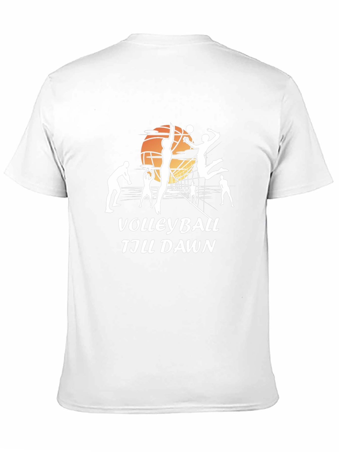 Volleyball Till Dawn T-Shirt - Stylish Graphic Tee