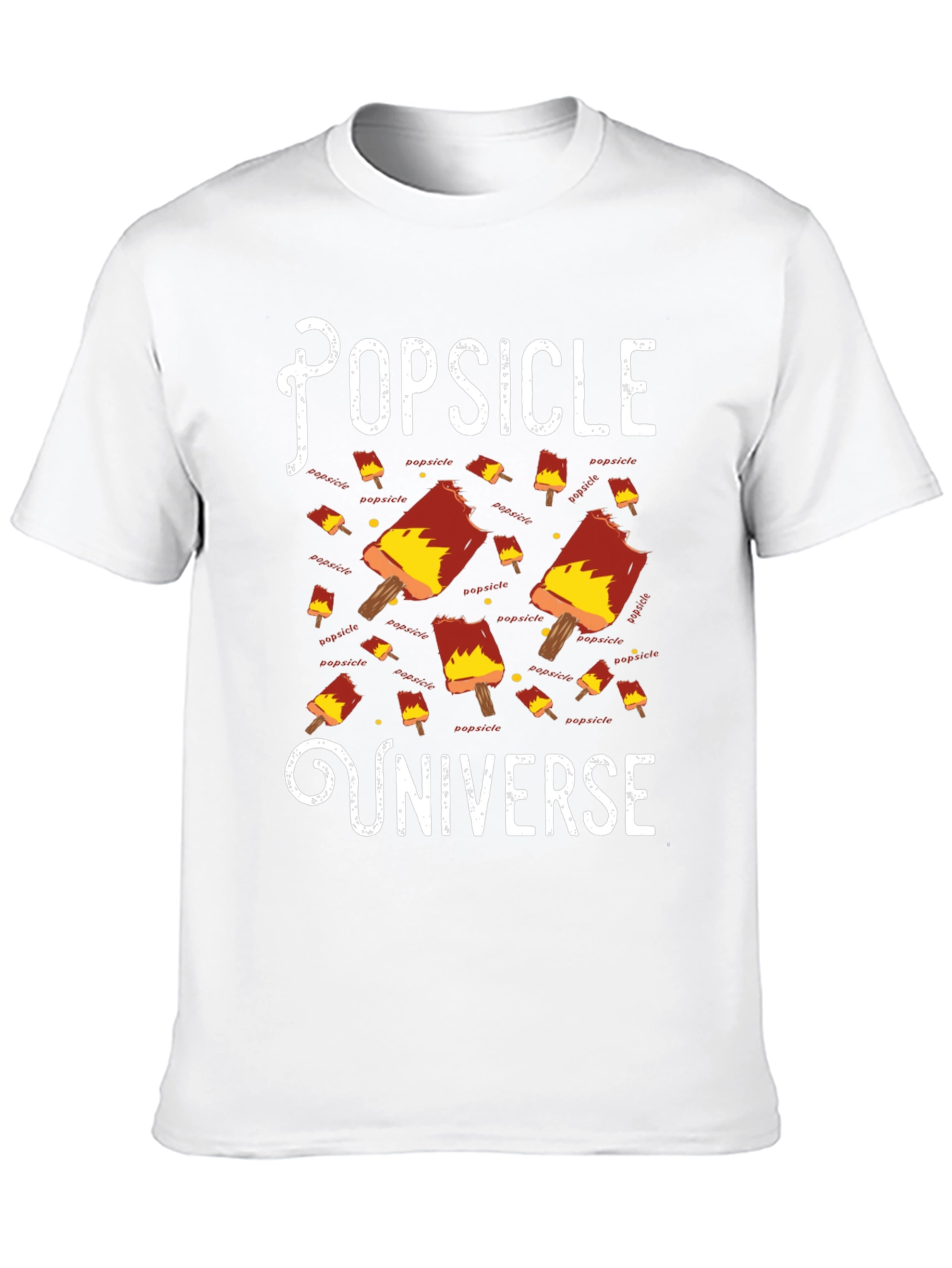 Popsicle Universe Graphic Tee - Cool Summer Style