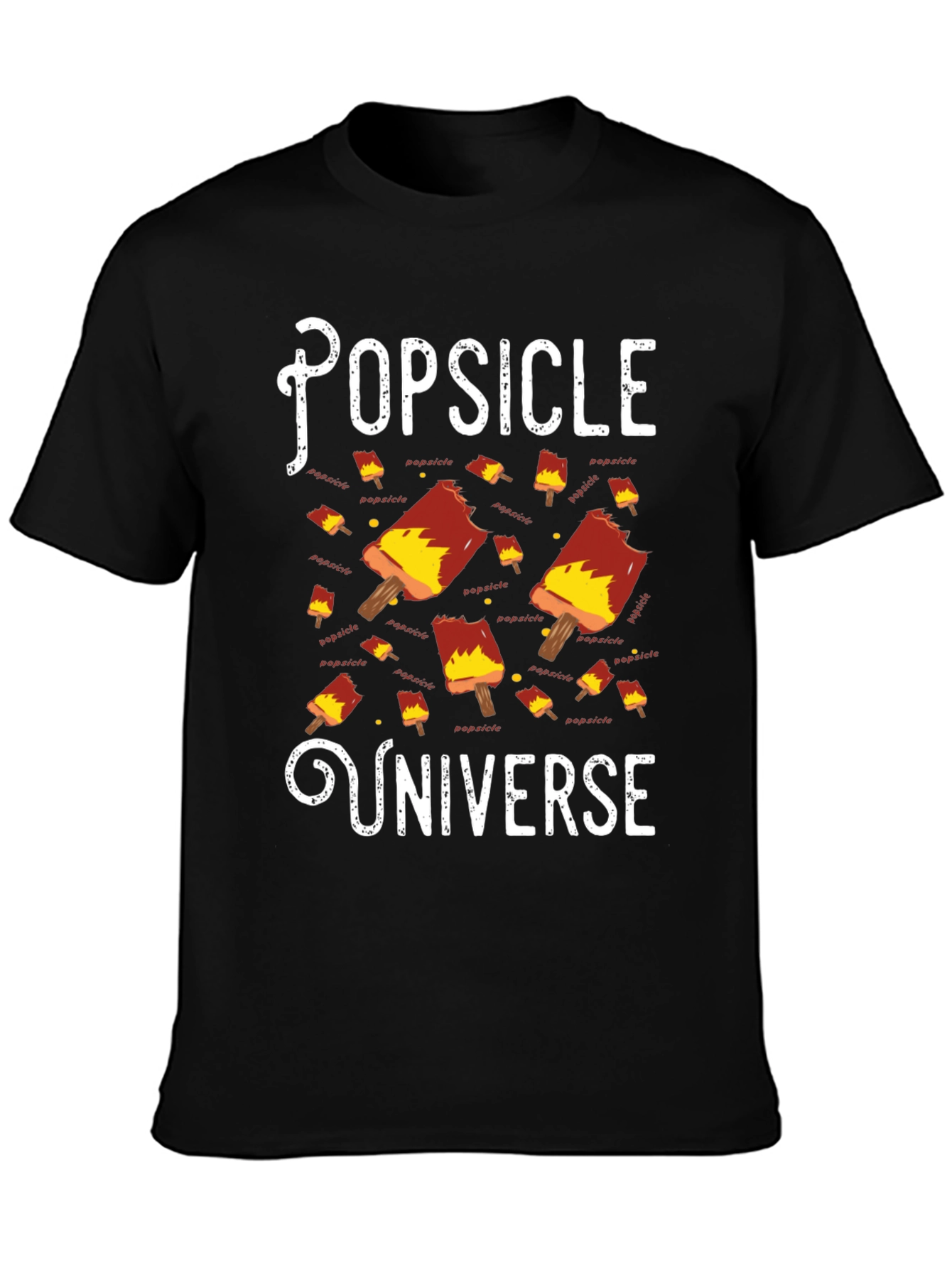 Popsicle Universe Graphic Tee - Cool Summer Style