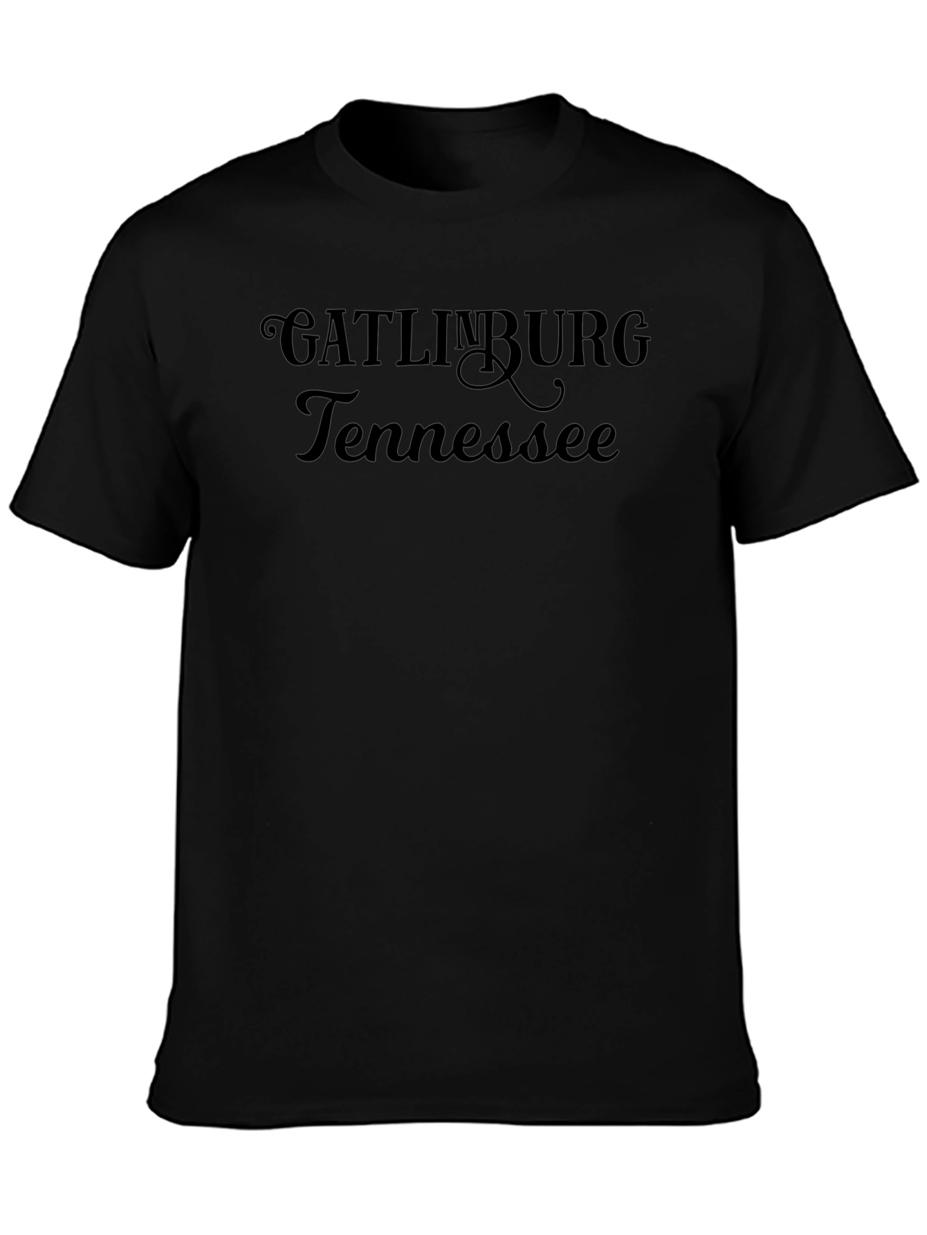 Gatlinburg Tennessee Black T-Shirt