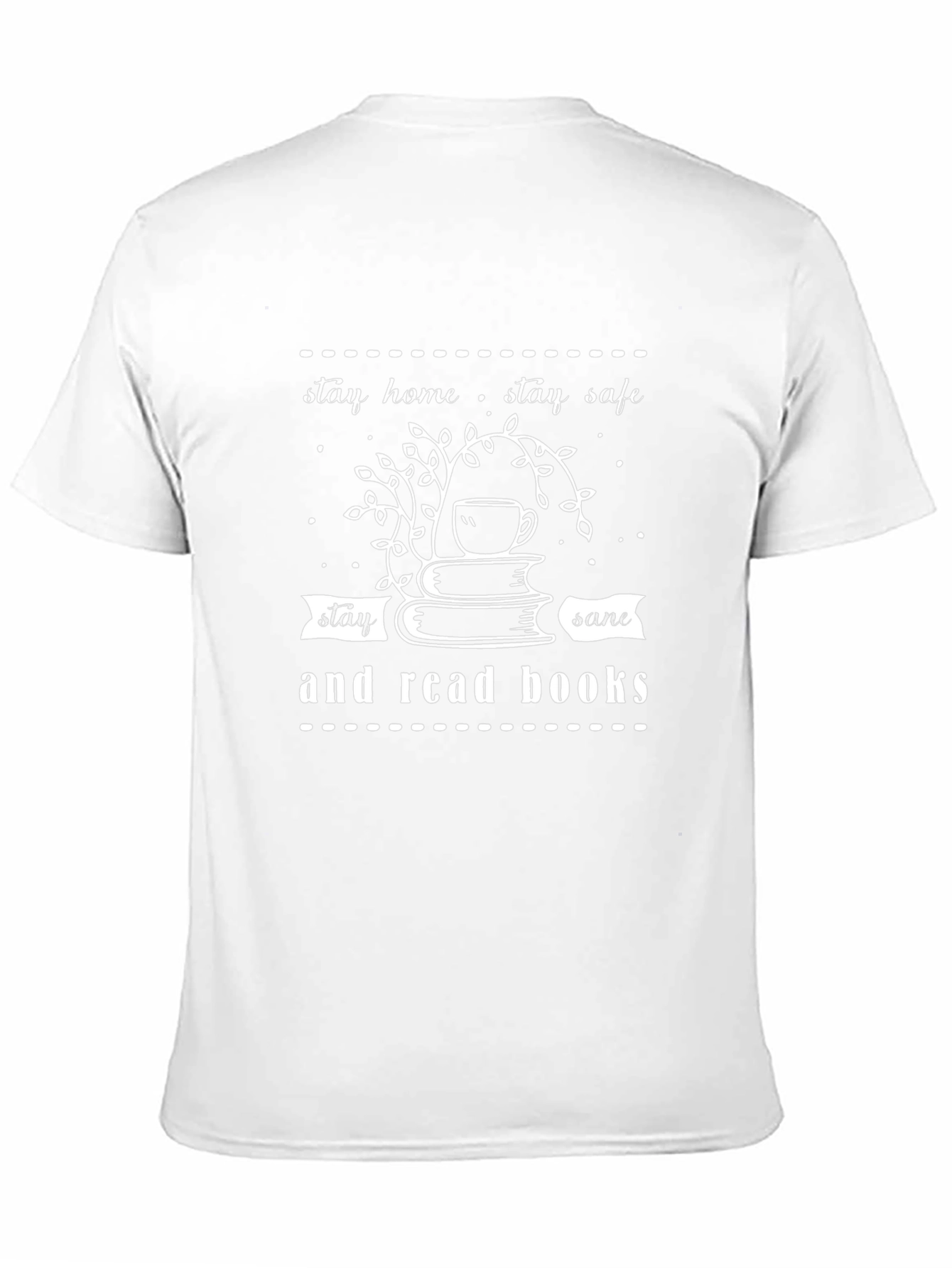 Stay Home & Read Books T-Shirt