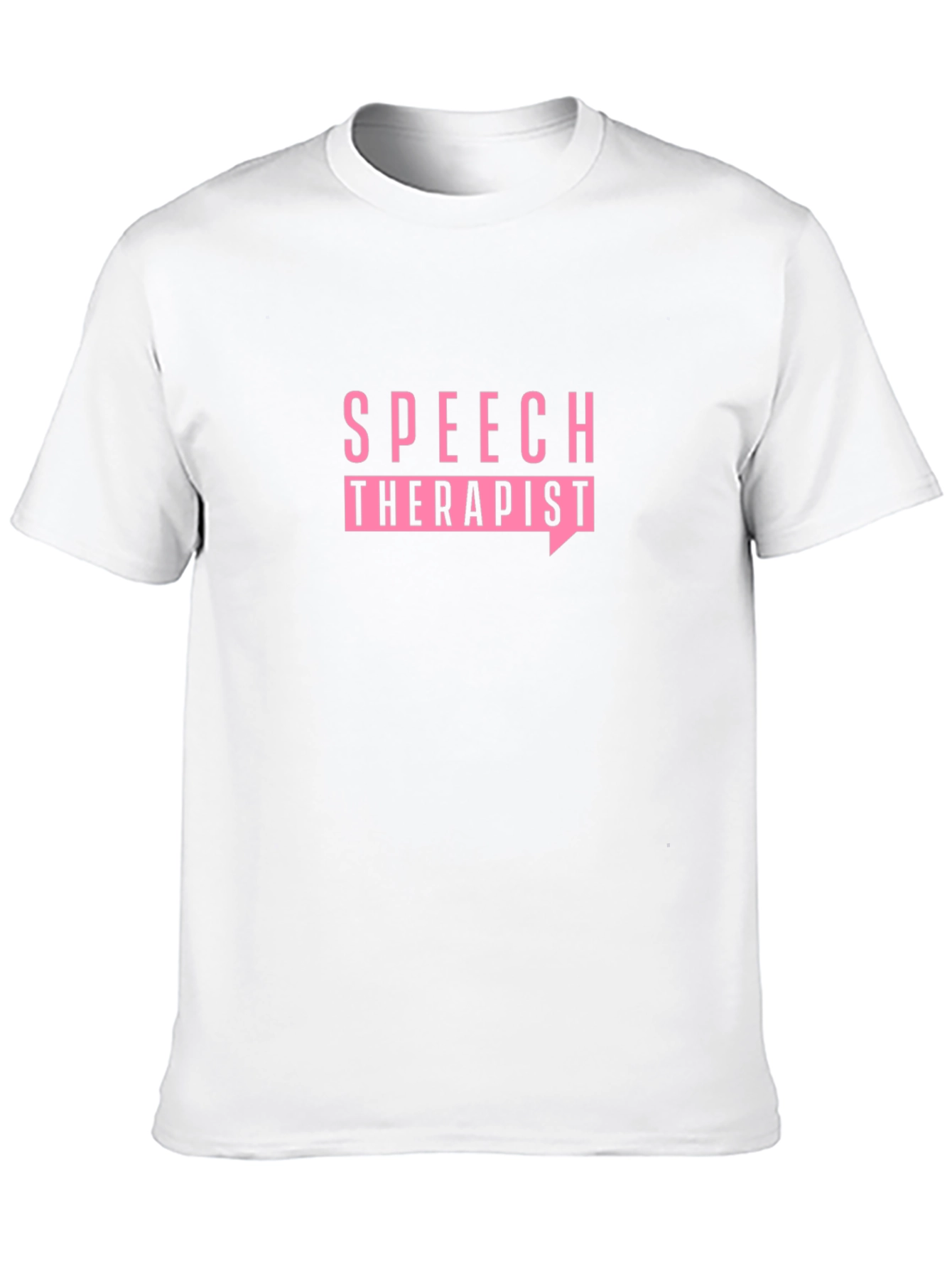 Speech Therapist T-Shirt - Black Cotton Tee
