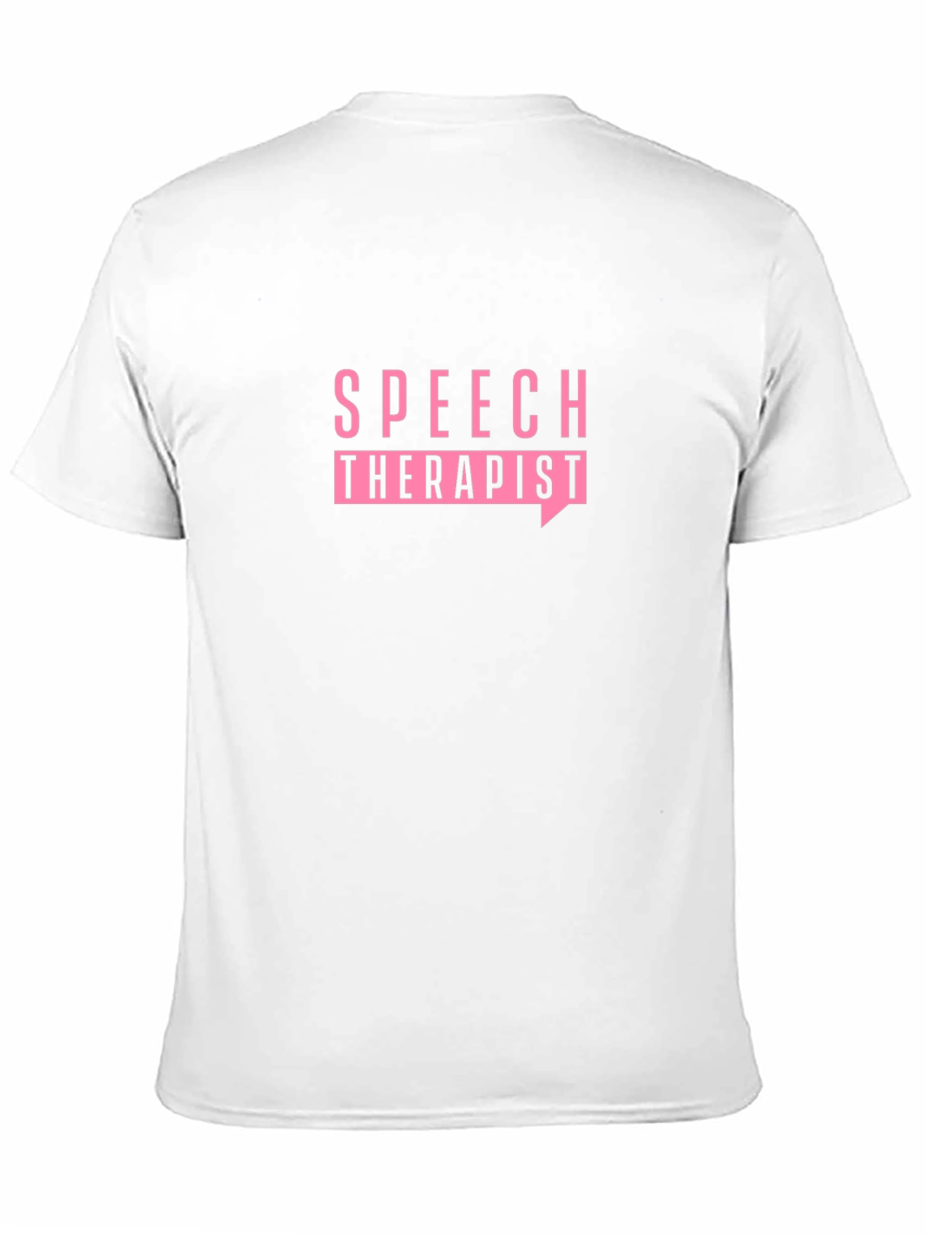 Speech Therapist T-Shirt - Black Cotton Tee