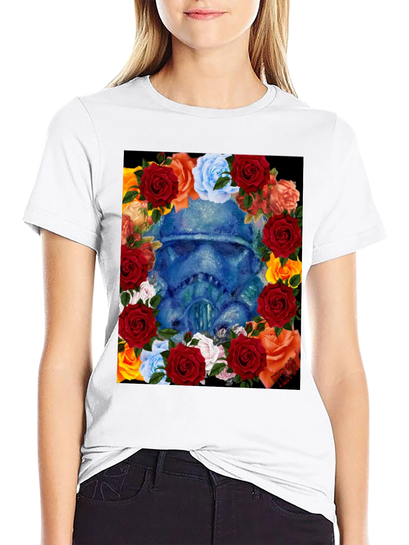 Stormtrooper Floral T-Shirt