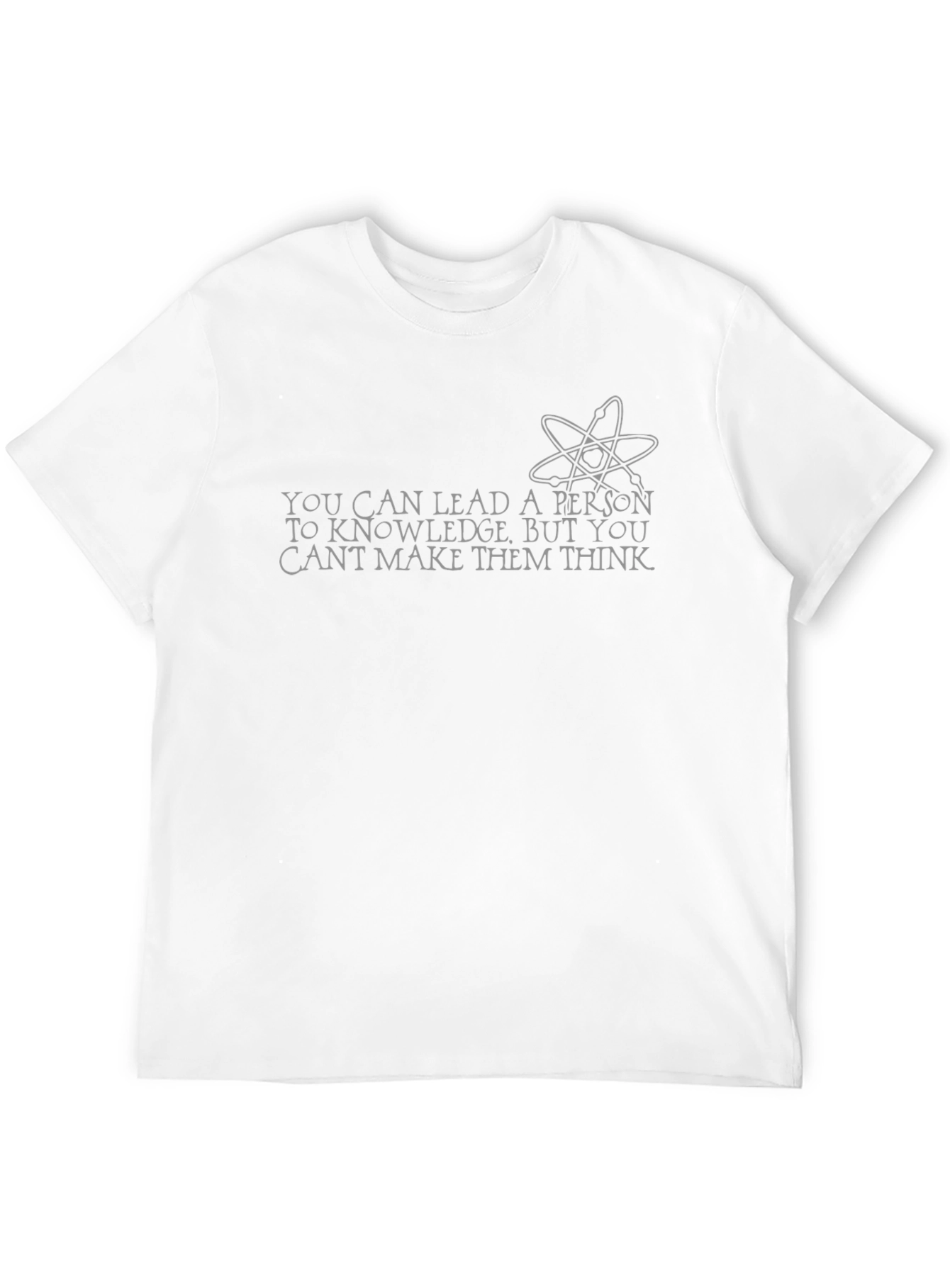 Knowledge Seeker T-Shirt - Lead to Knowledge Think!