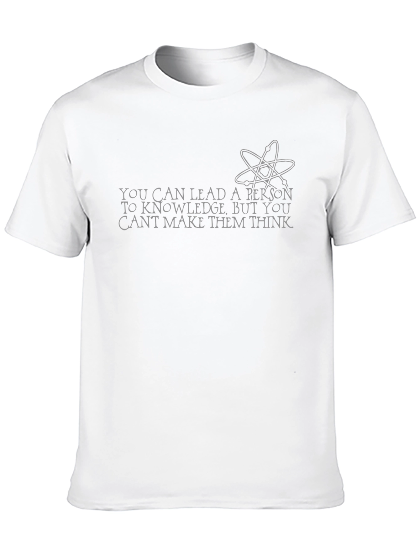 Knowledge Seeker T-Shirt - Lead to Knowledge Think!