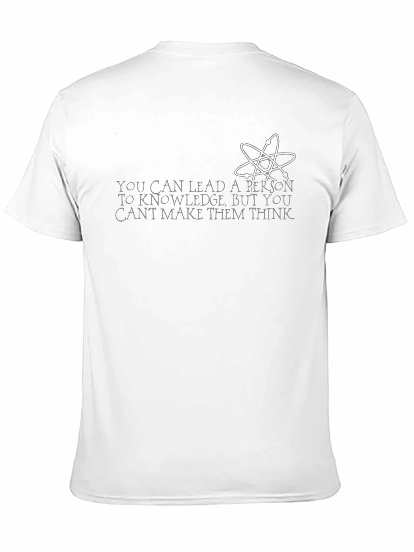 Knowledge Seeker T-Shirt - Lead to Knowledge Think!