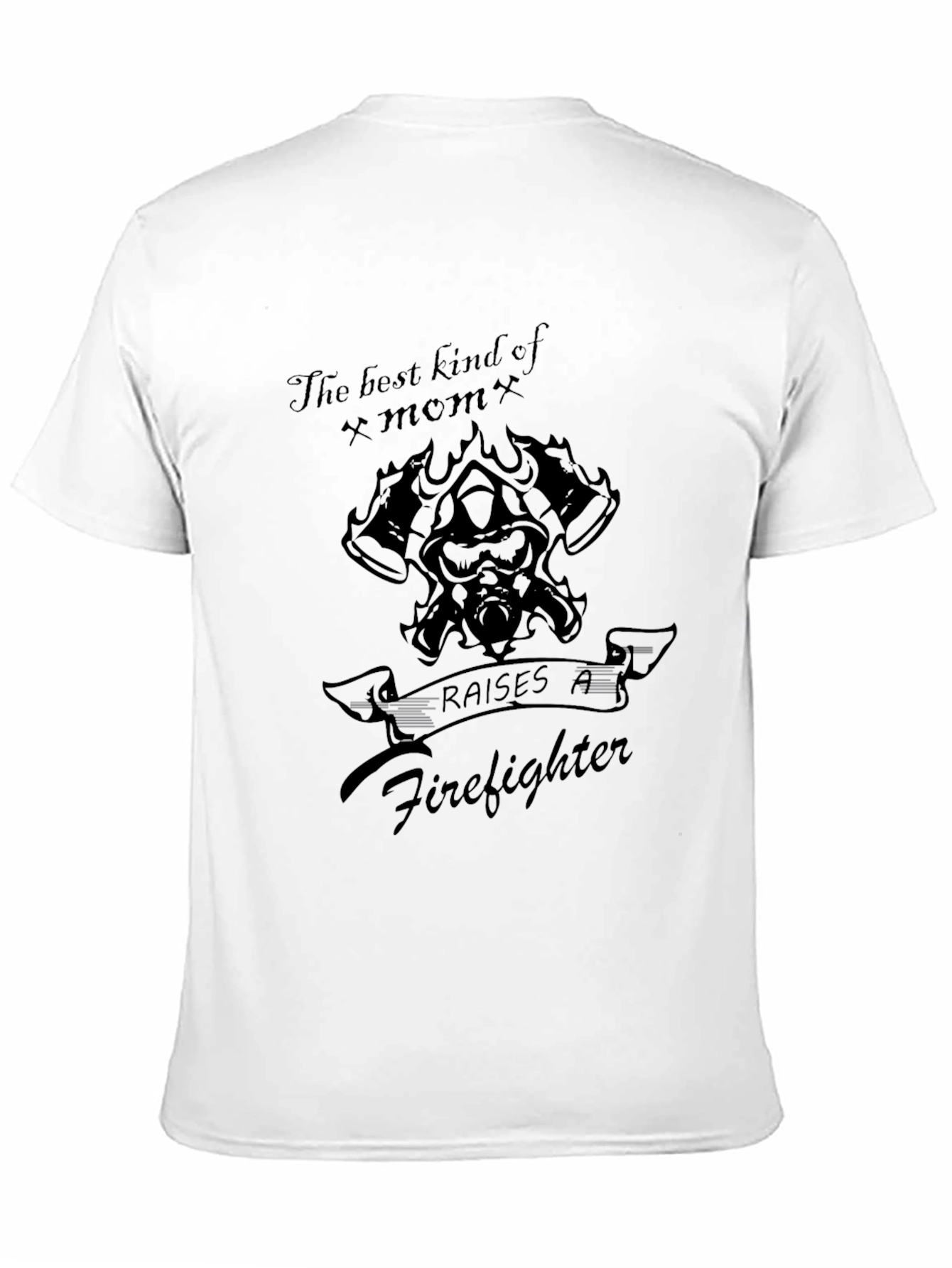 Firefighter Mom Graphic T-Shirt