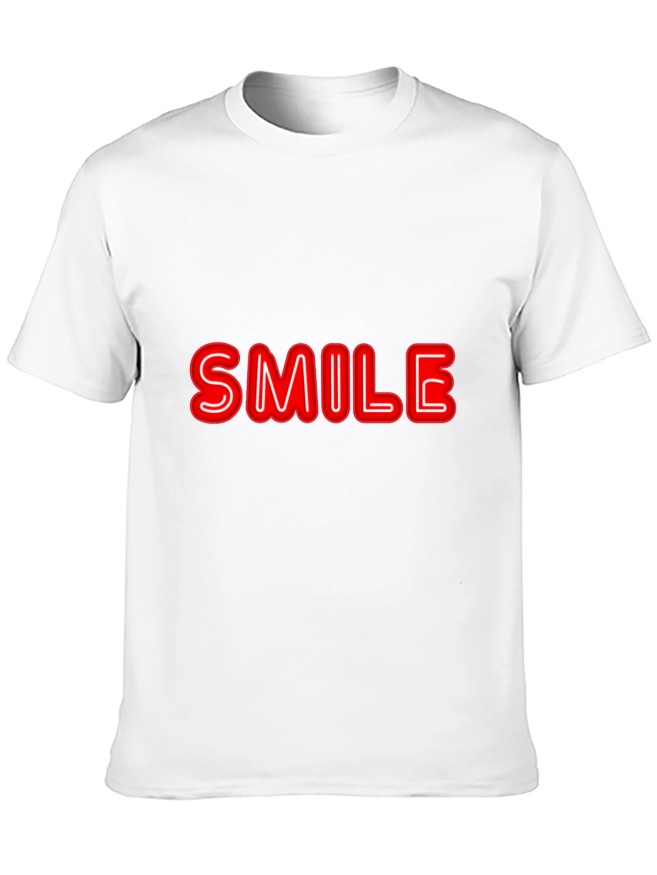 Smile Graphic Black T-Shirt