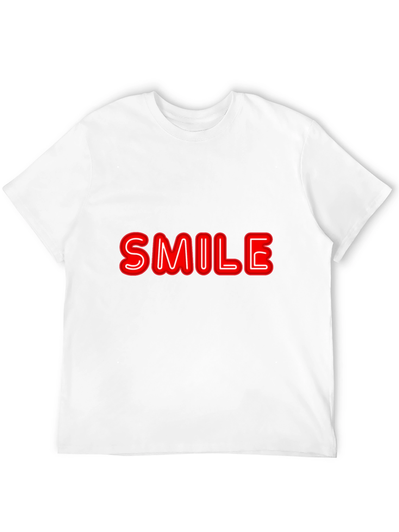 Smile Graphic Black T-Shirt