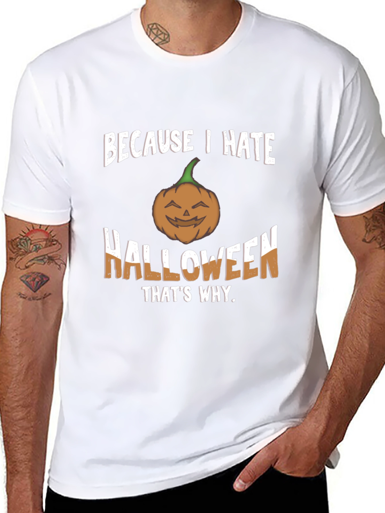 Because I Hate Halloween T-Shirt