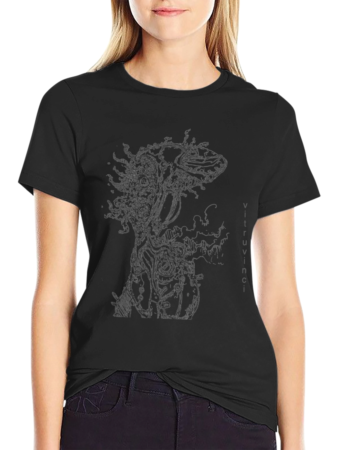 Vitruvinci Graphic Print T-Shirt