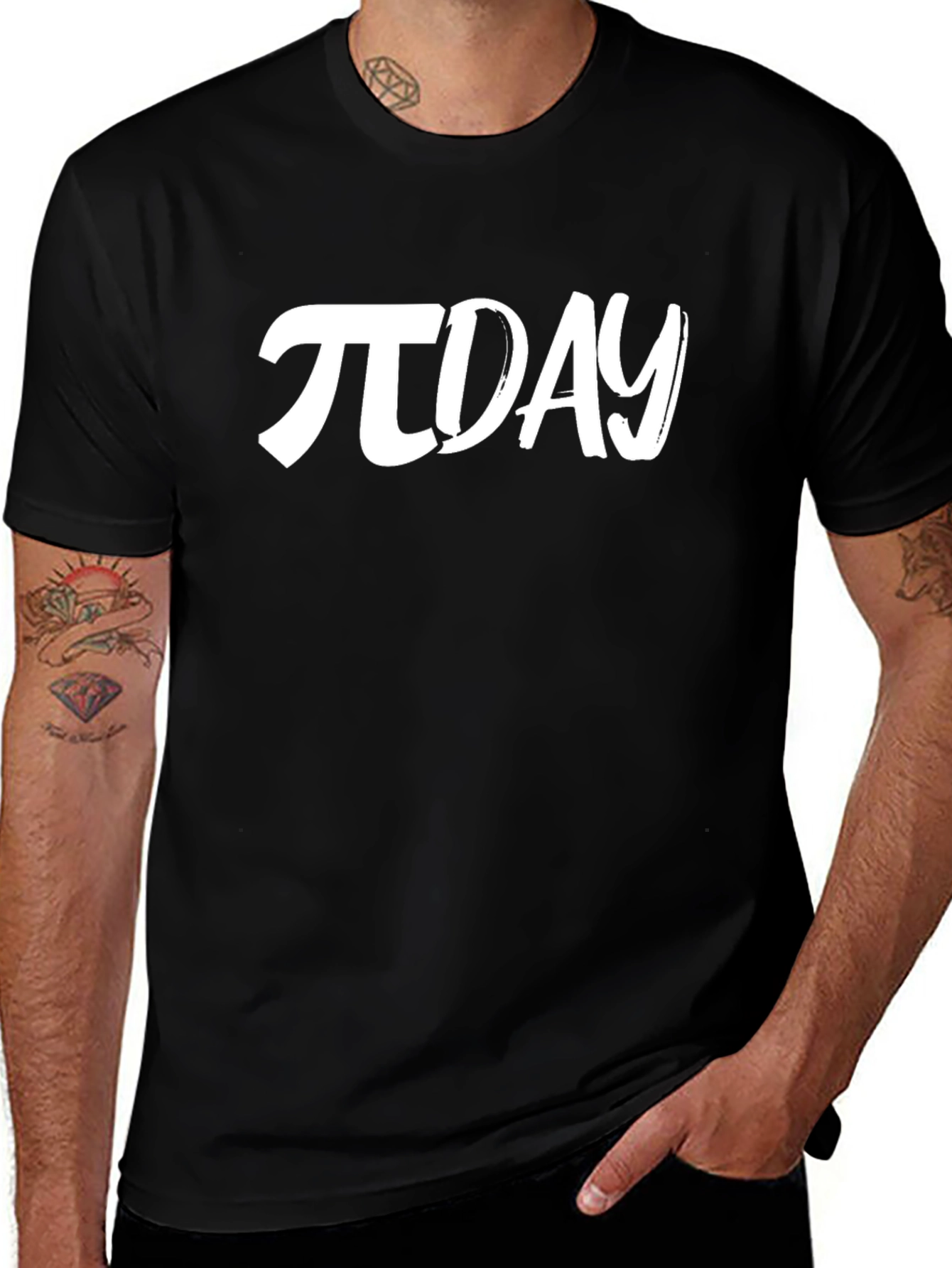 Pi Day Graphic Tee - Black T-Shirt