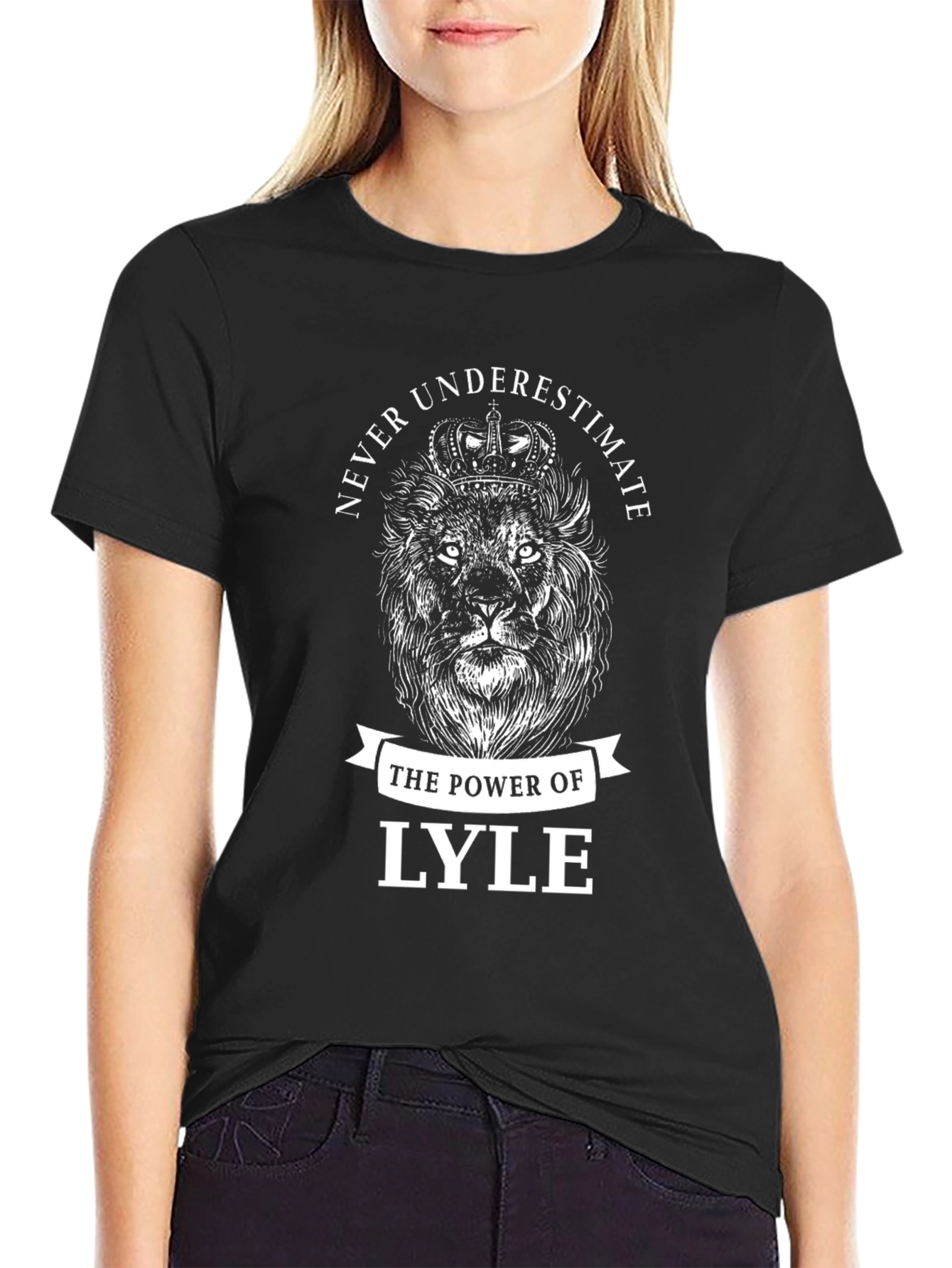 Never Underestimate Lyle Lion Graphic Tee