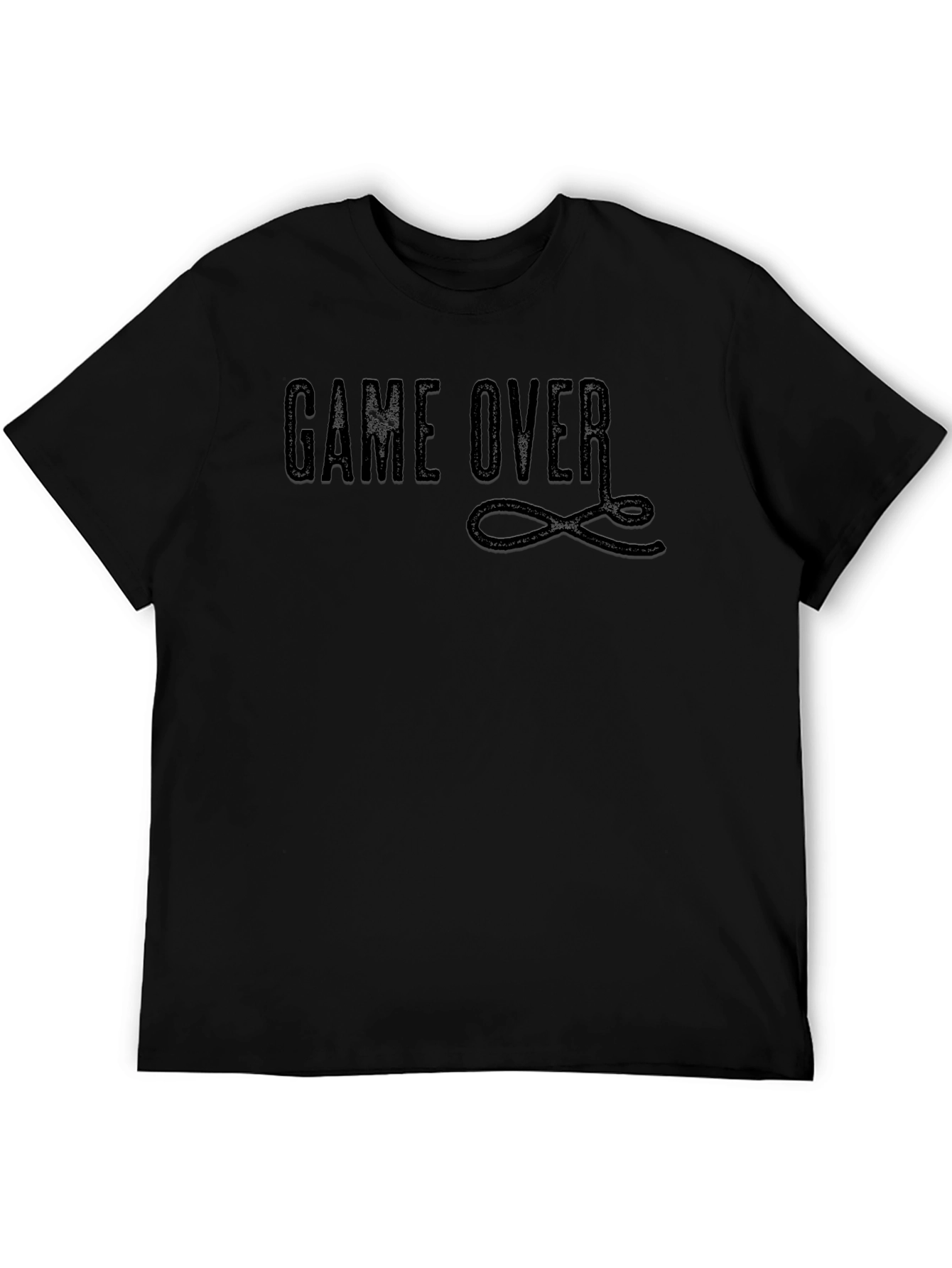 Game Over Infinity Symbol T-Shirt - Stylish Casual Wear