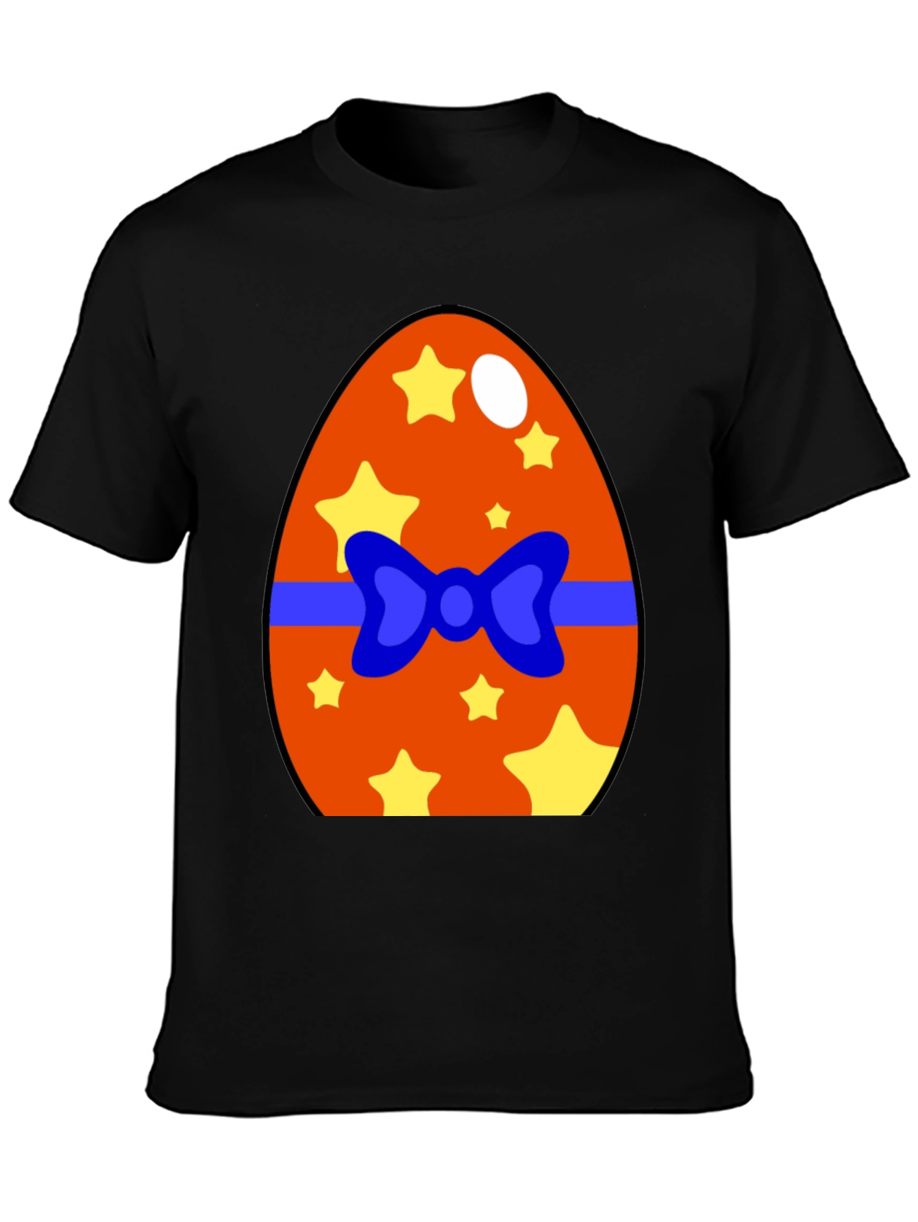 Festive Easter Egg Graphic Tee - Fun Holiday Apparel