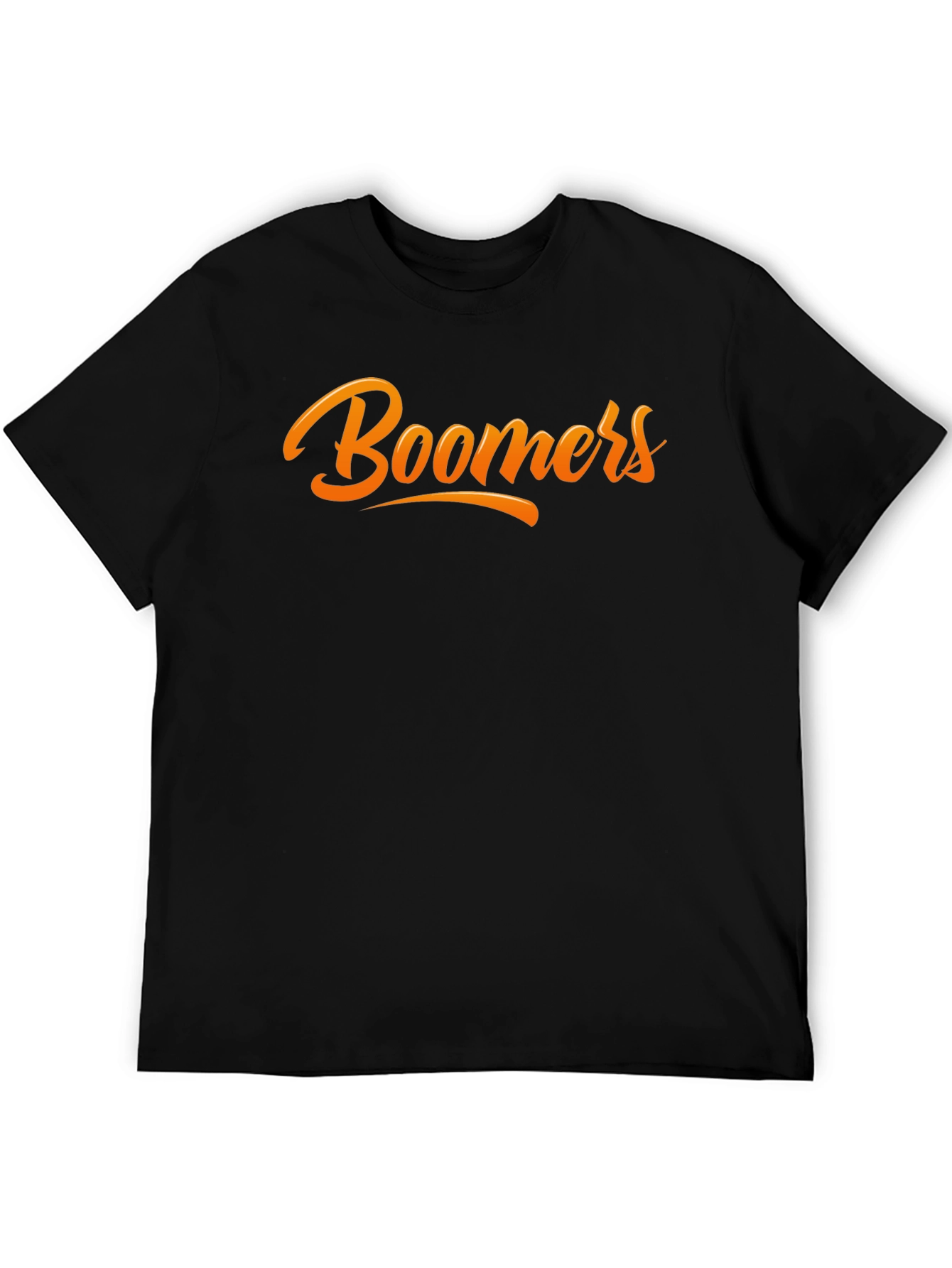 Boomers Graphic Tee - Stylish Black T-Shirt