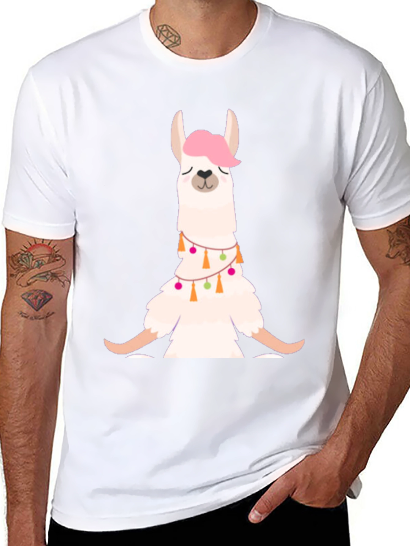 Llama T-Shirt - Quirky Cute Alpaca Tee