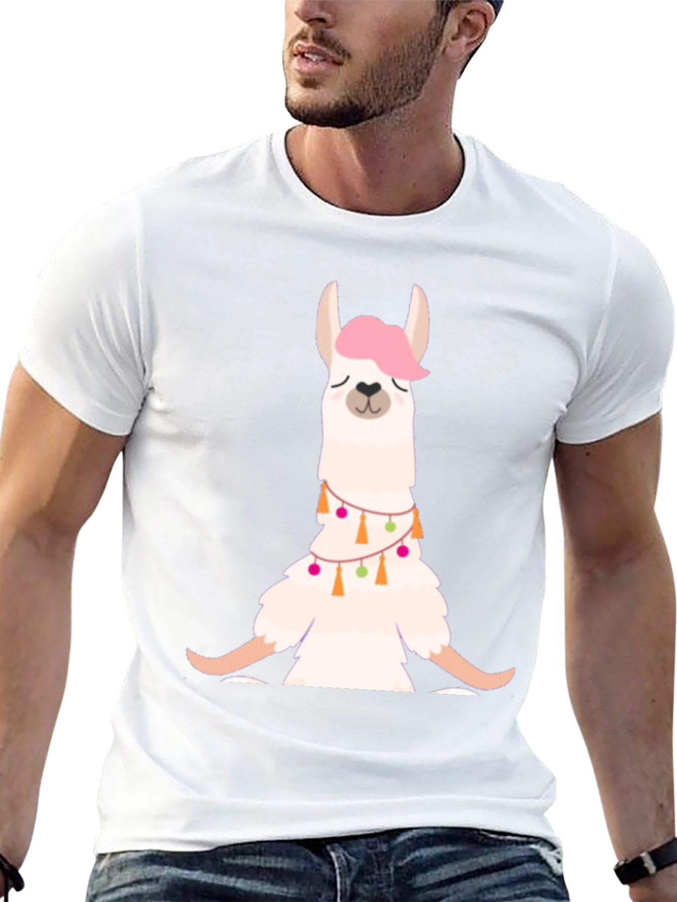 Llama T-Shirt - Quirky Cute Alpaca Tee
