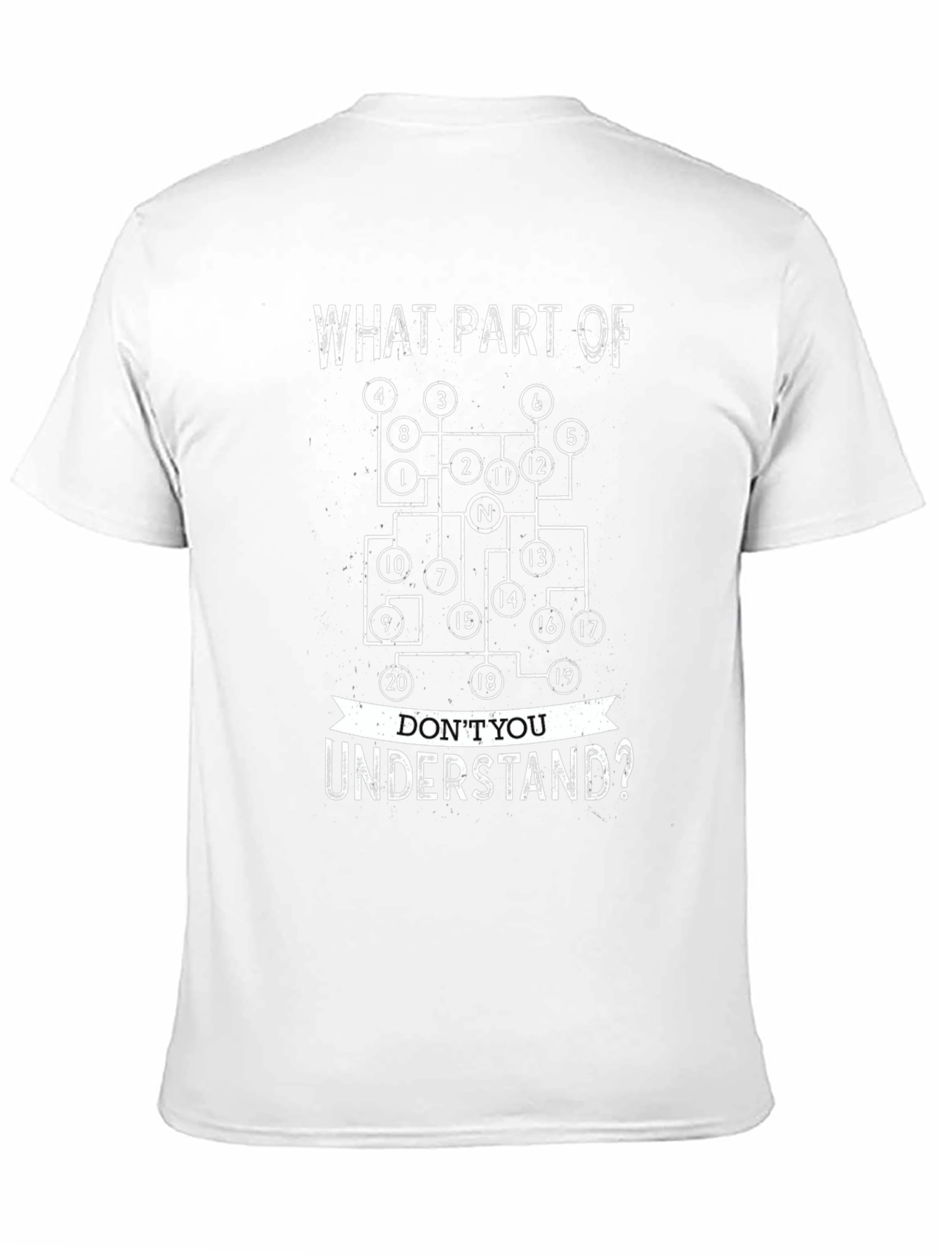 Funny Trucker T-Shirt - What Part Dont You Understand?