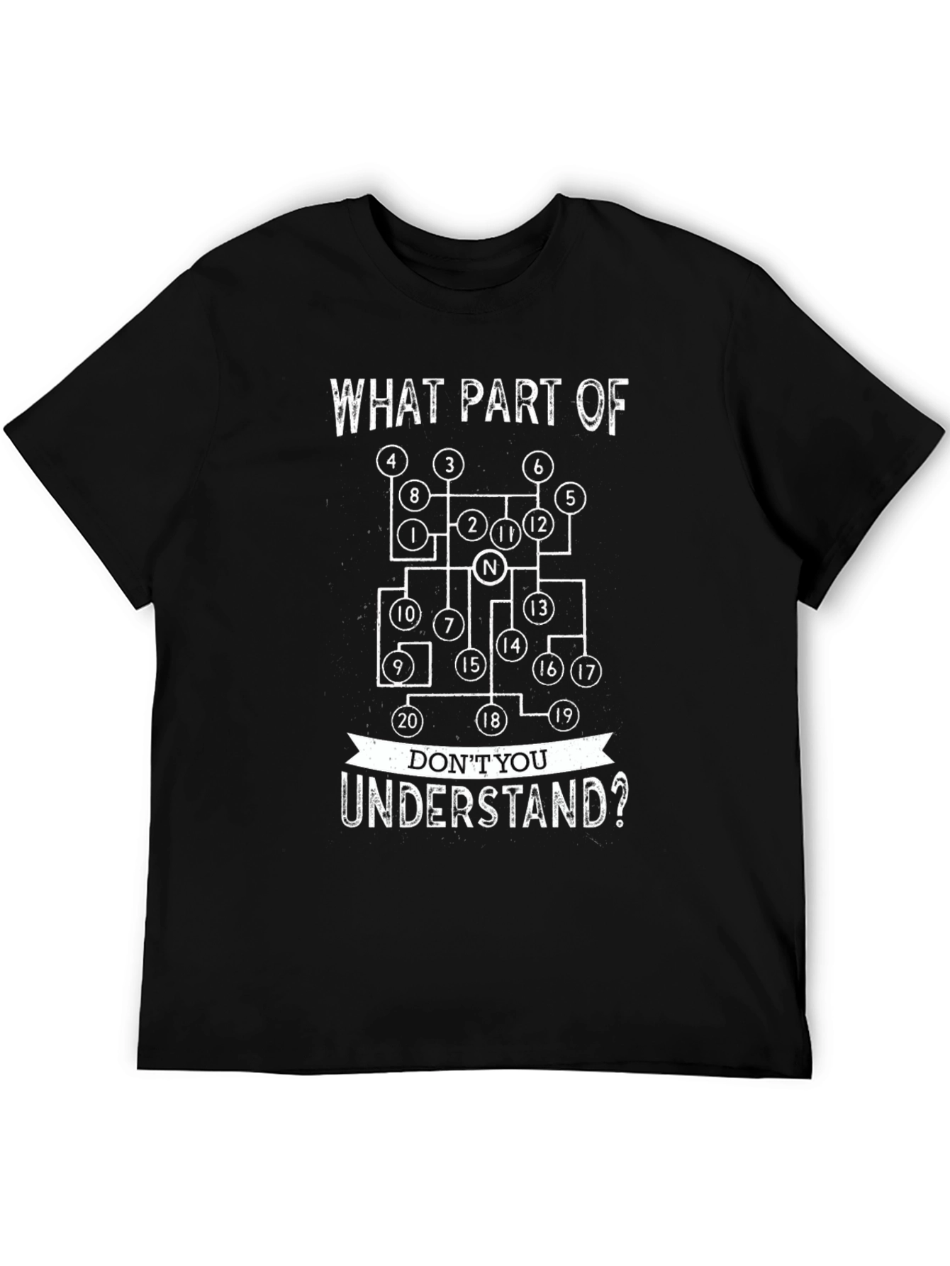 Funny Trucker T-Shirt - What Part Dont You Understand?