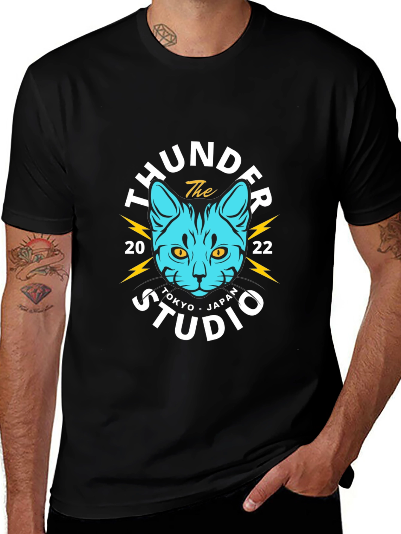 Thunder The Cat Studio Tee