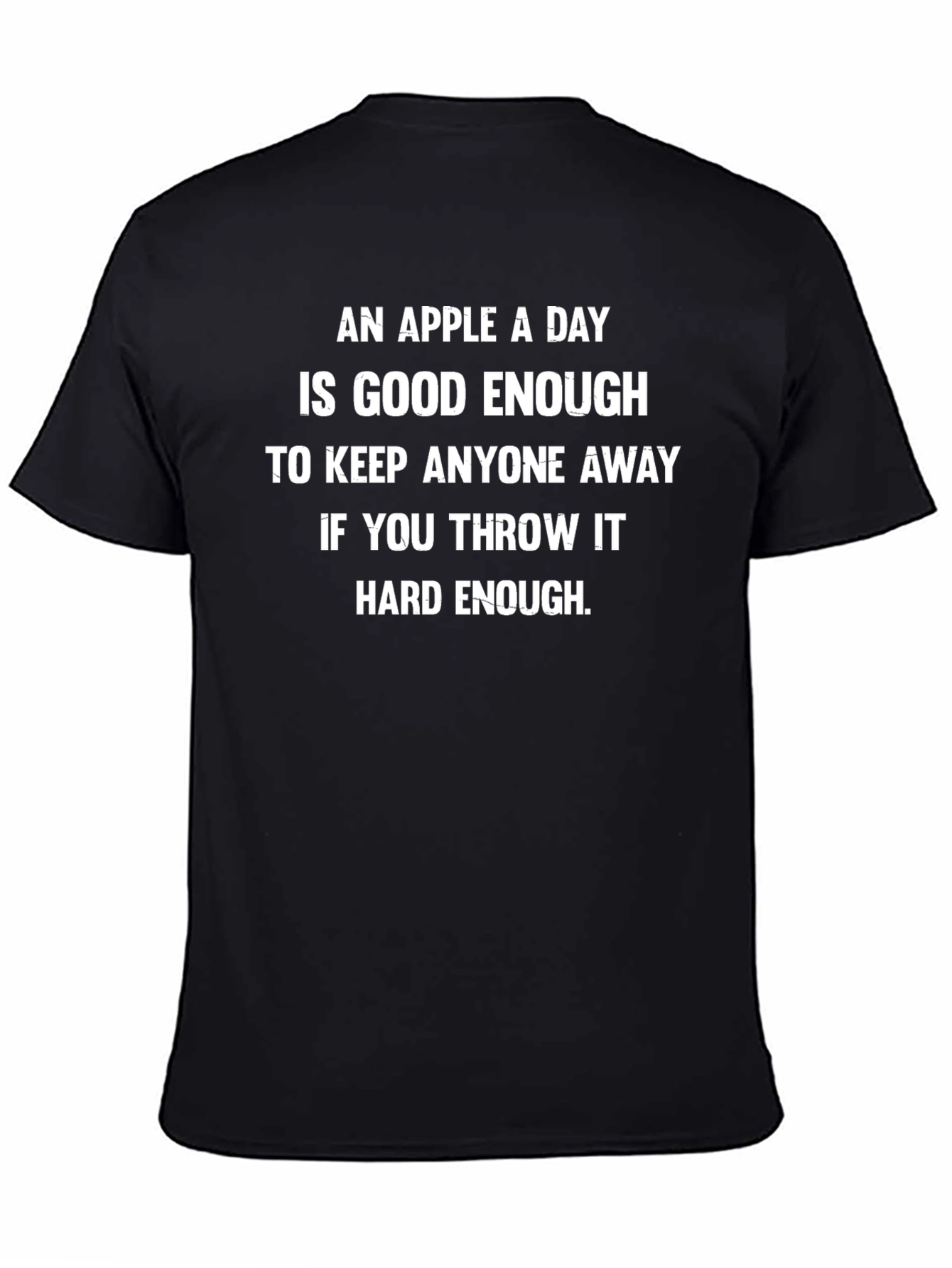 Funny Apple A Day T-Shirt