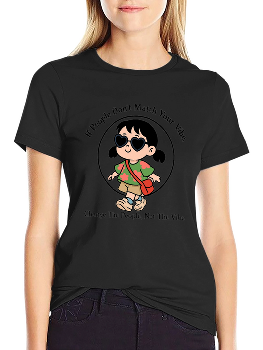 Vibe Graphic Tee - Change People Not The Vibe